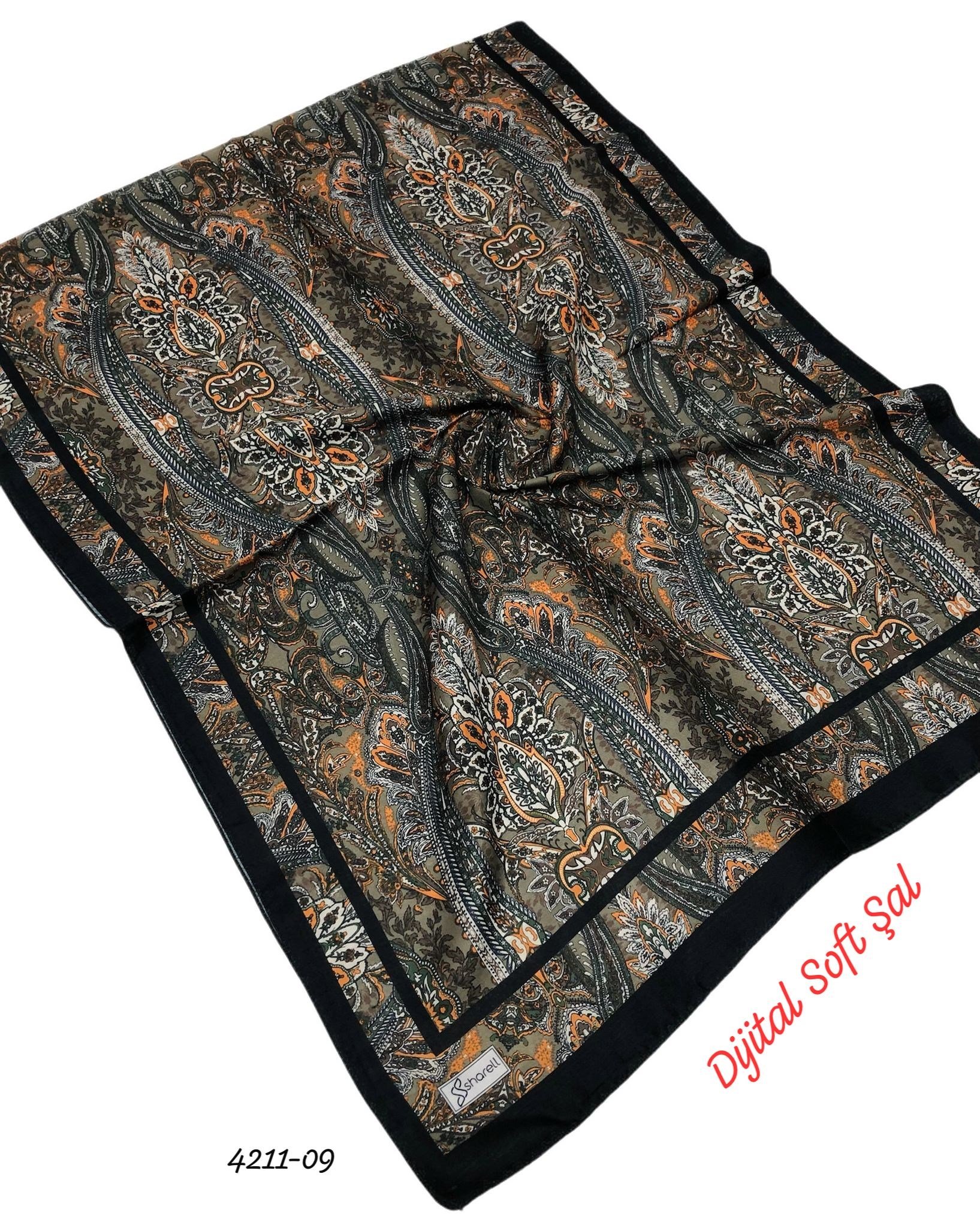 4211 Dijital Soft Şal
