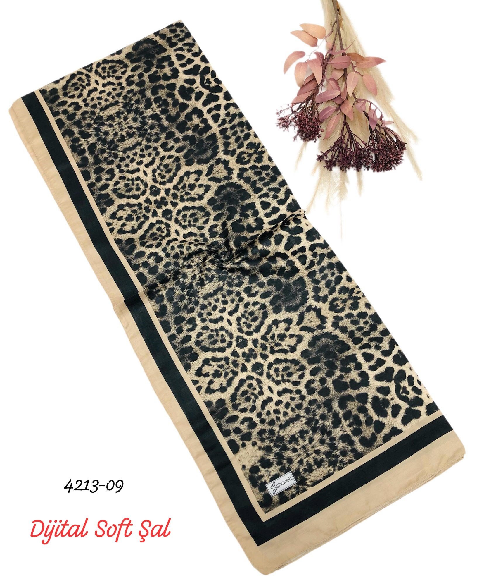4213 Dijital Soft Şal