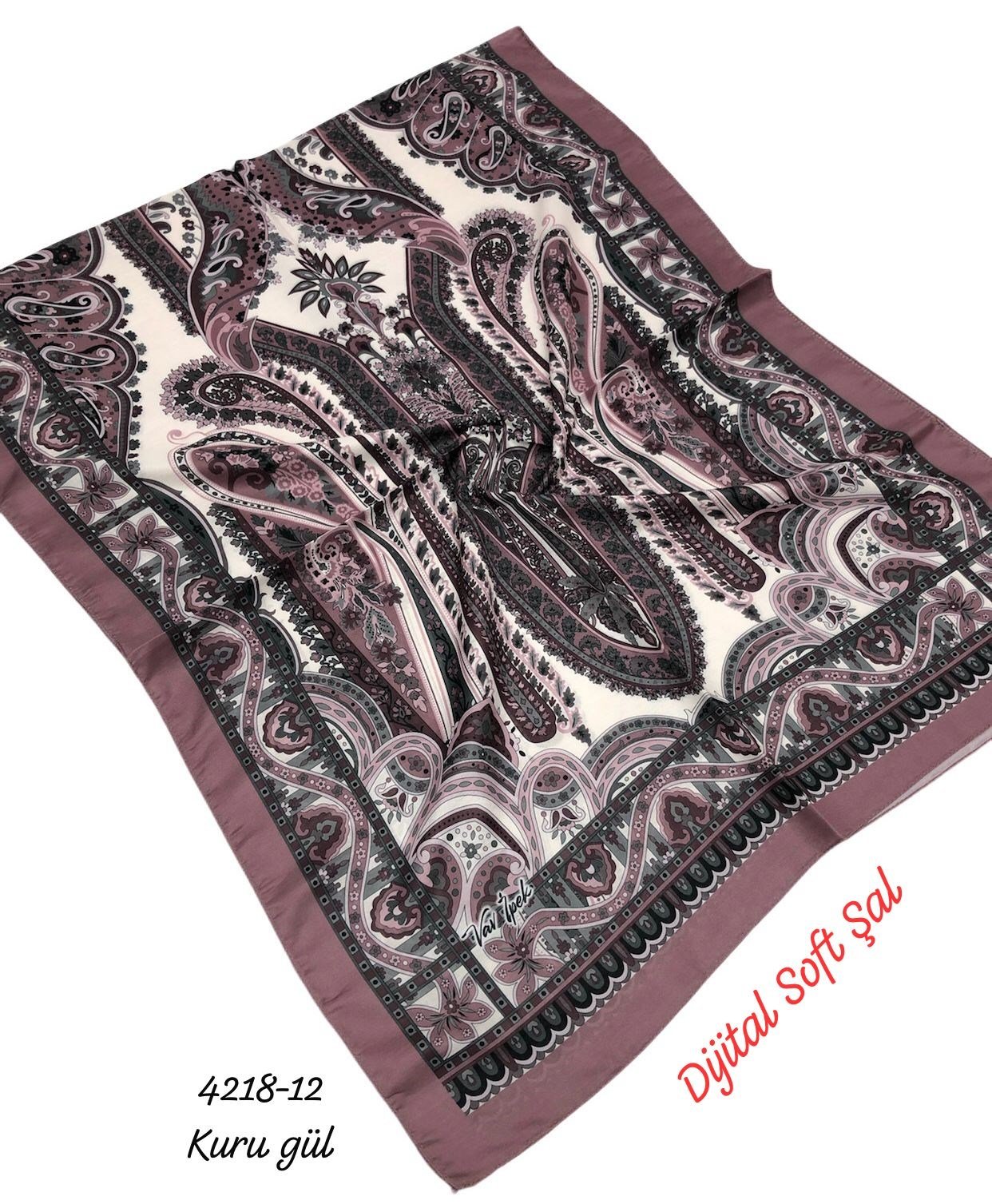 4218 Dijital Soft Şal