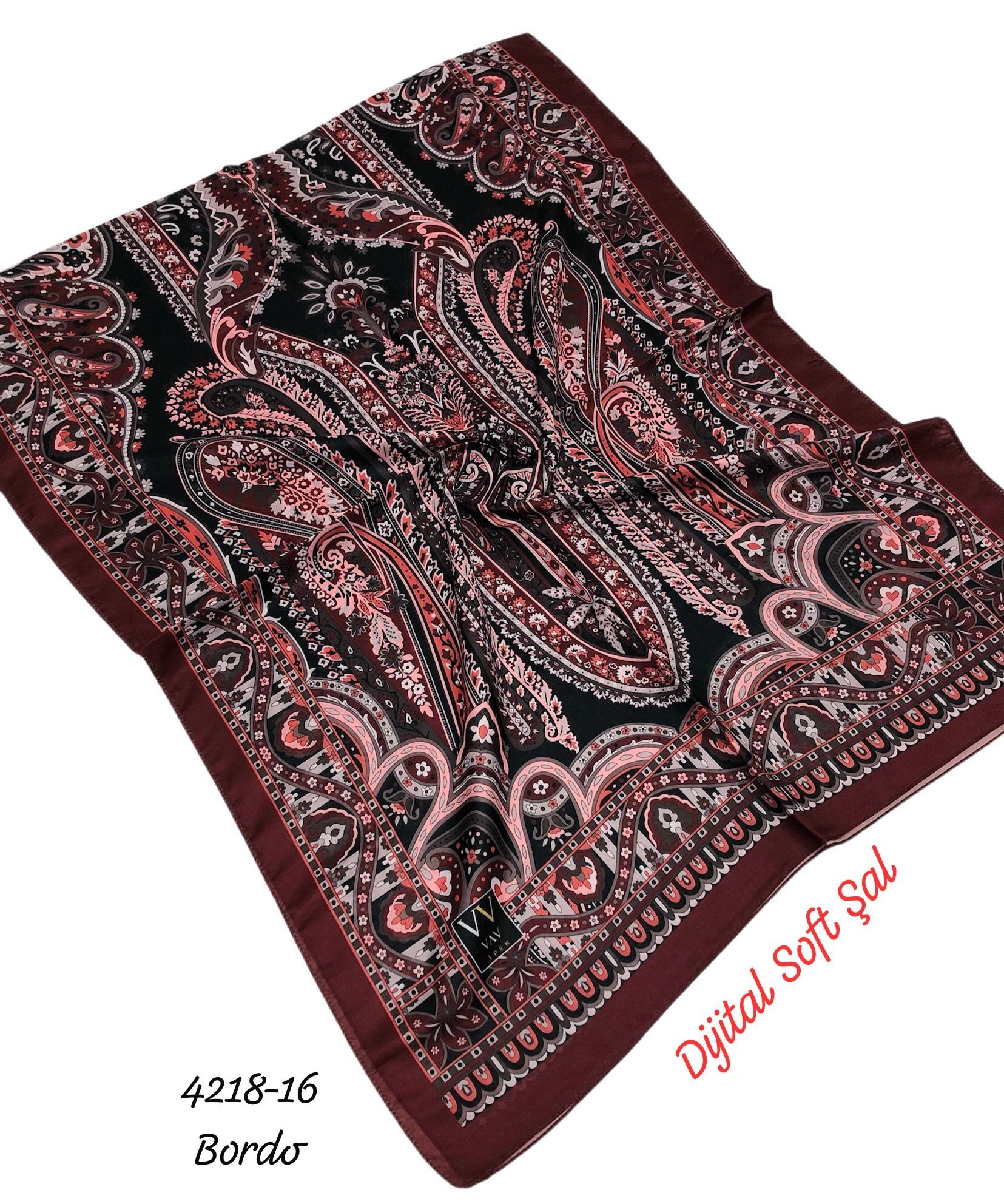4218 Dijital Soft Şal