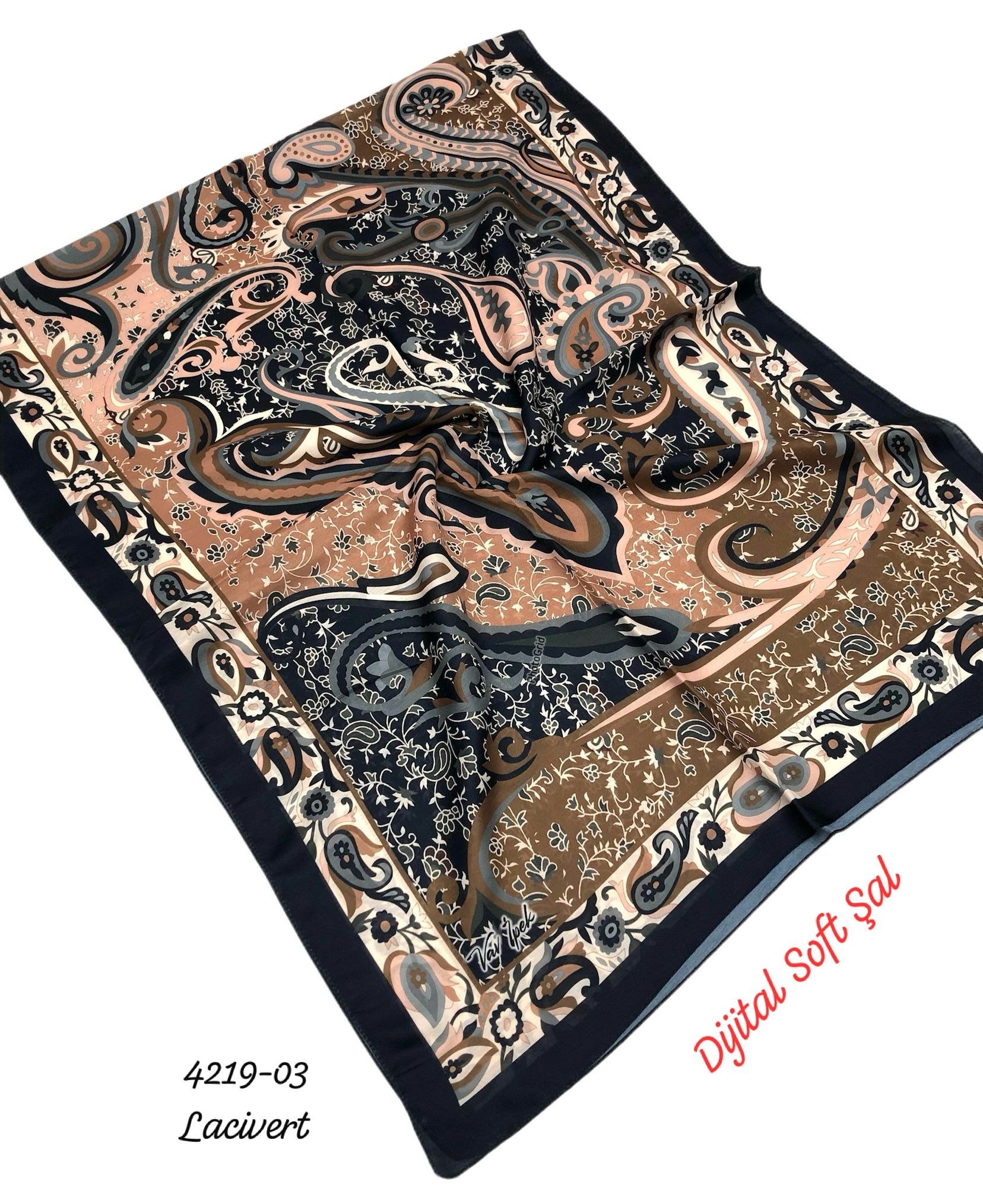 4219 Dijital Soft Şal