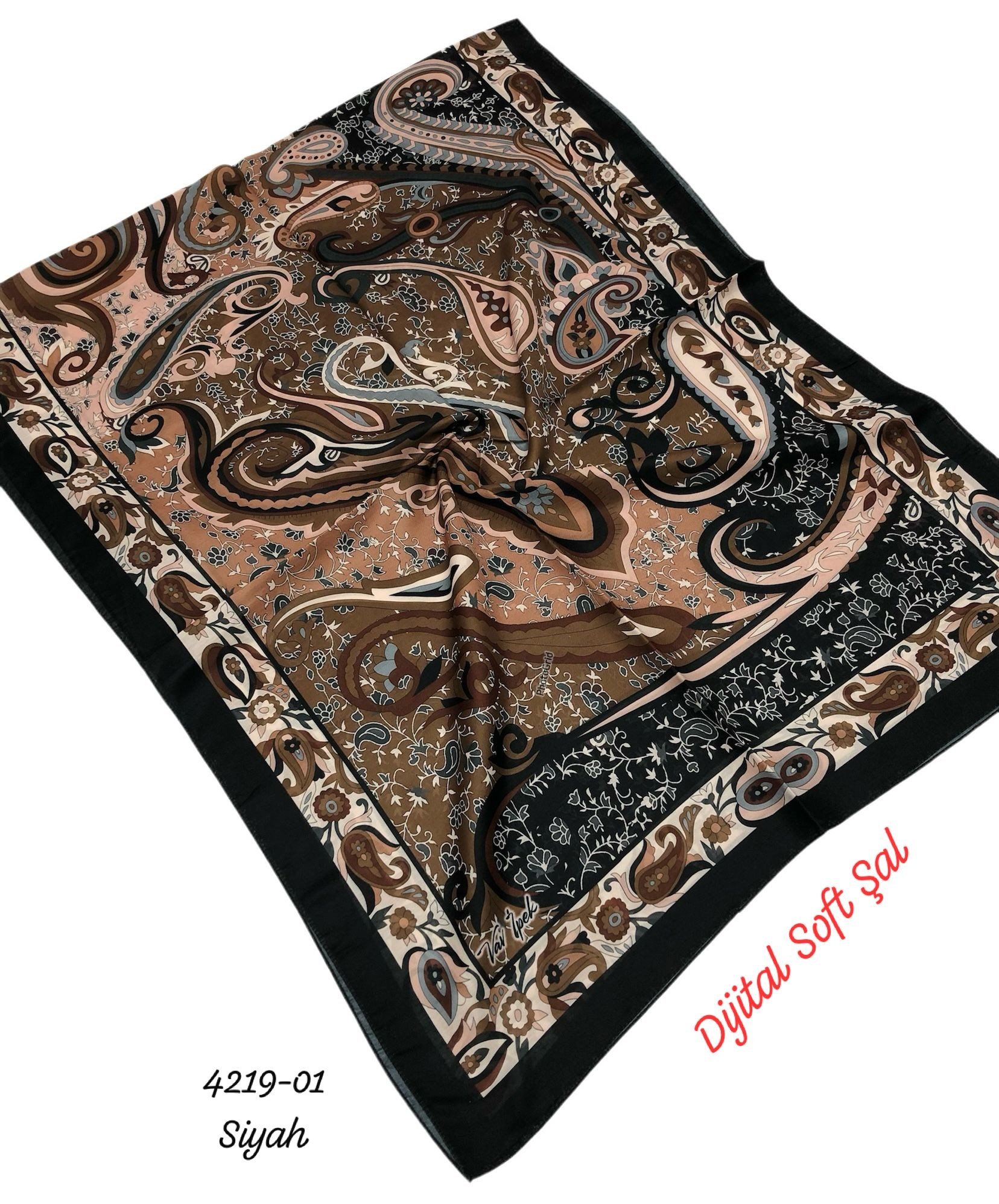 4219 Dijital Soft Şal