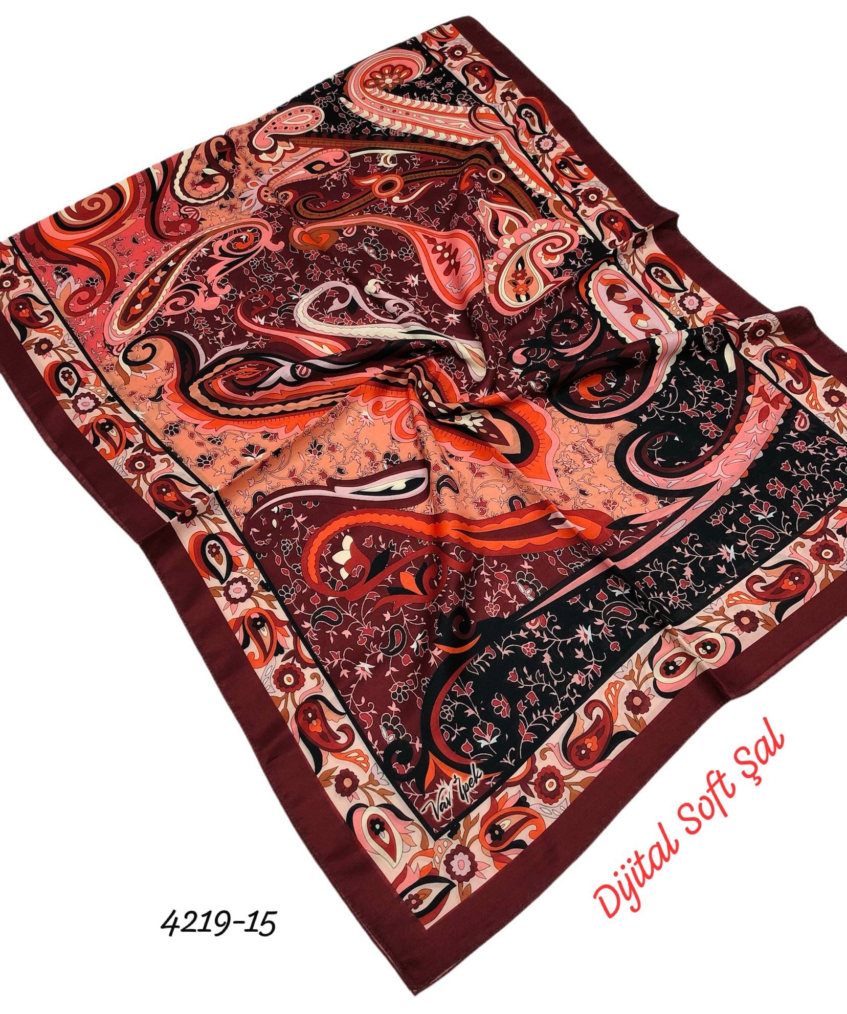4219 Dijital Soft Şal