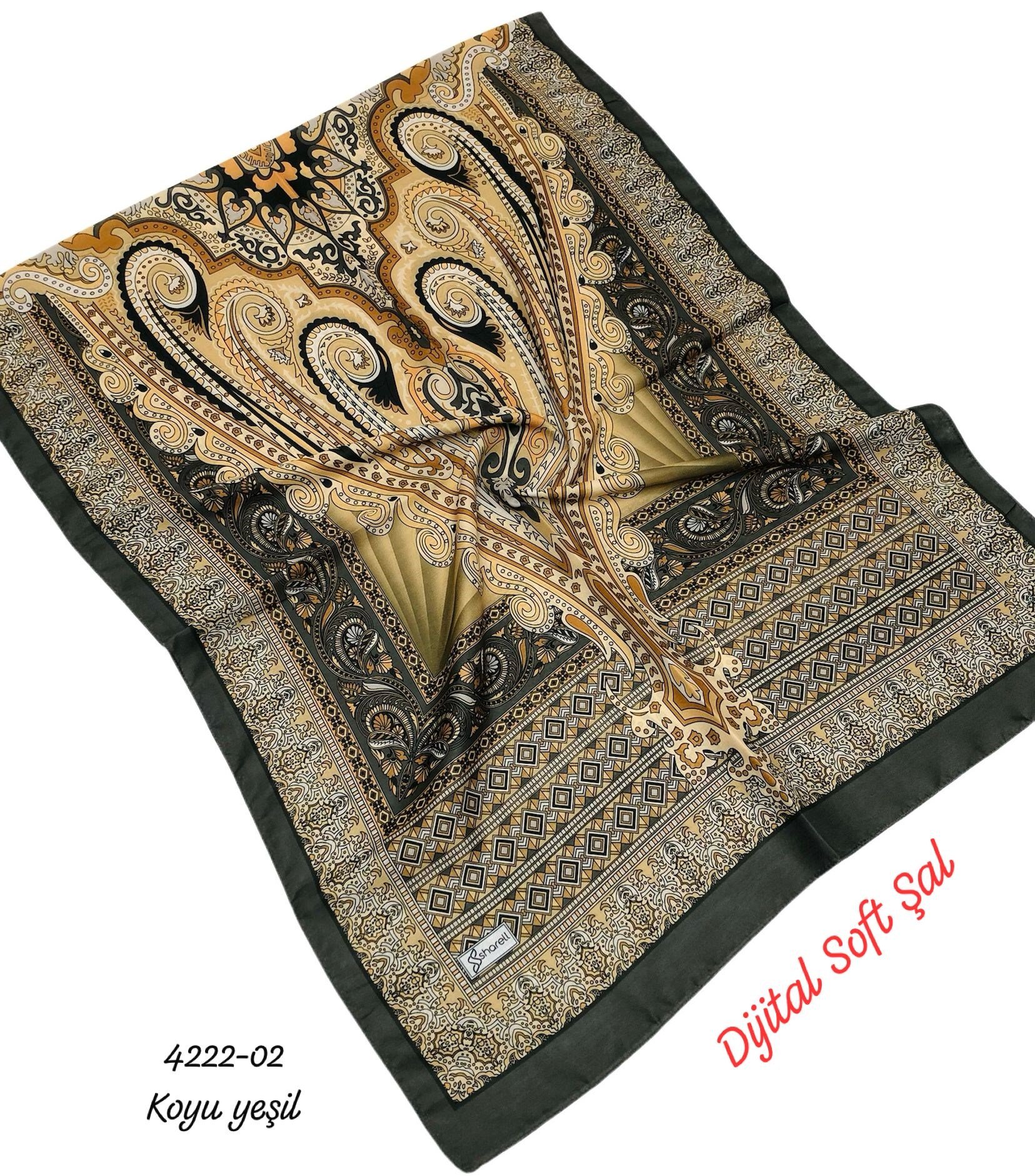 4222 Dijital Soft Şal