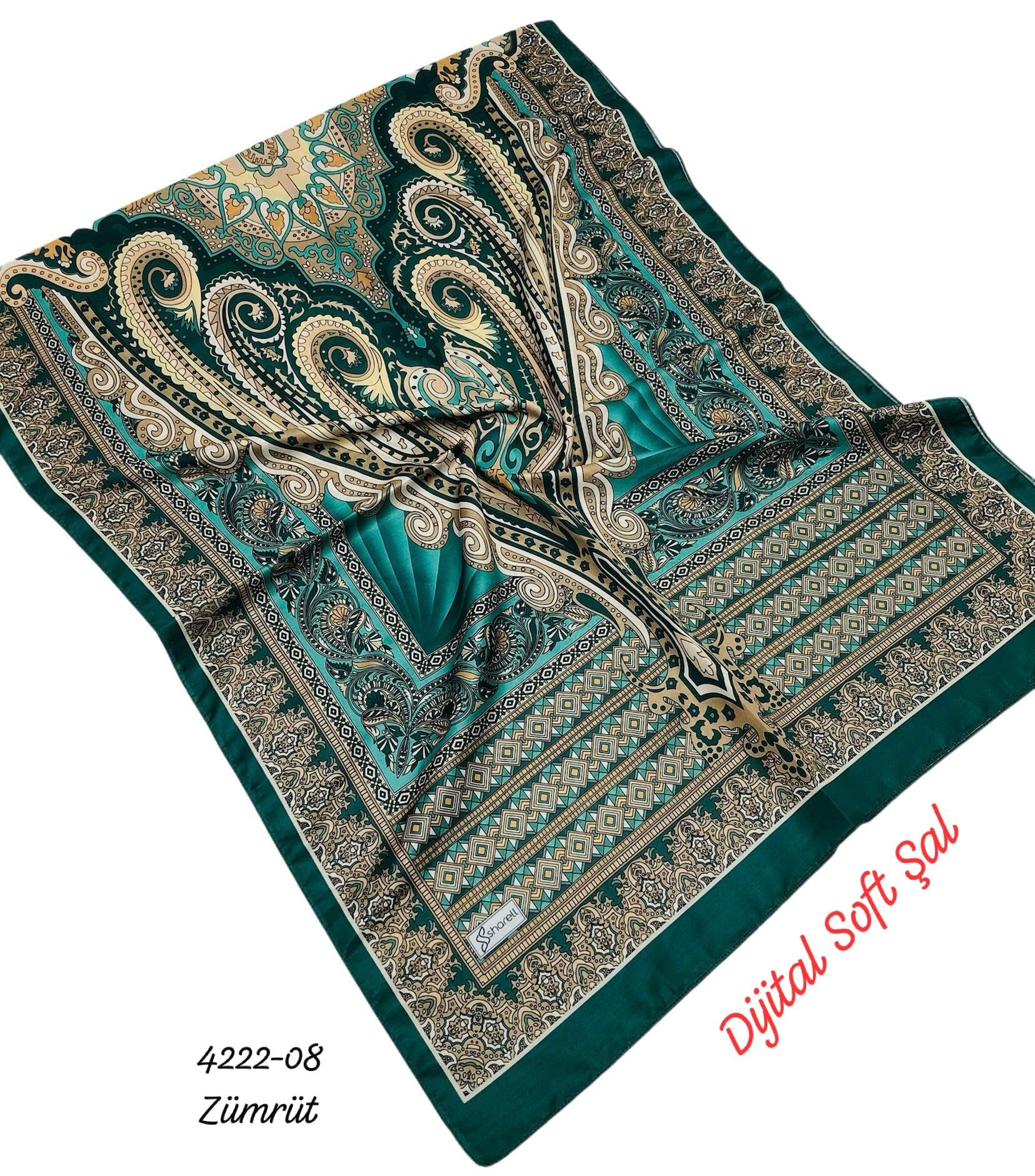 4222 Dijital Soft Şal