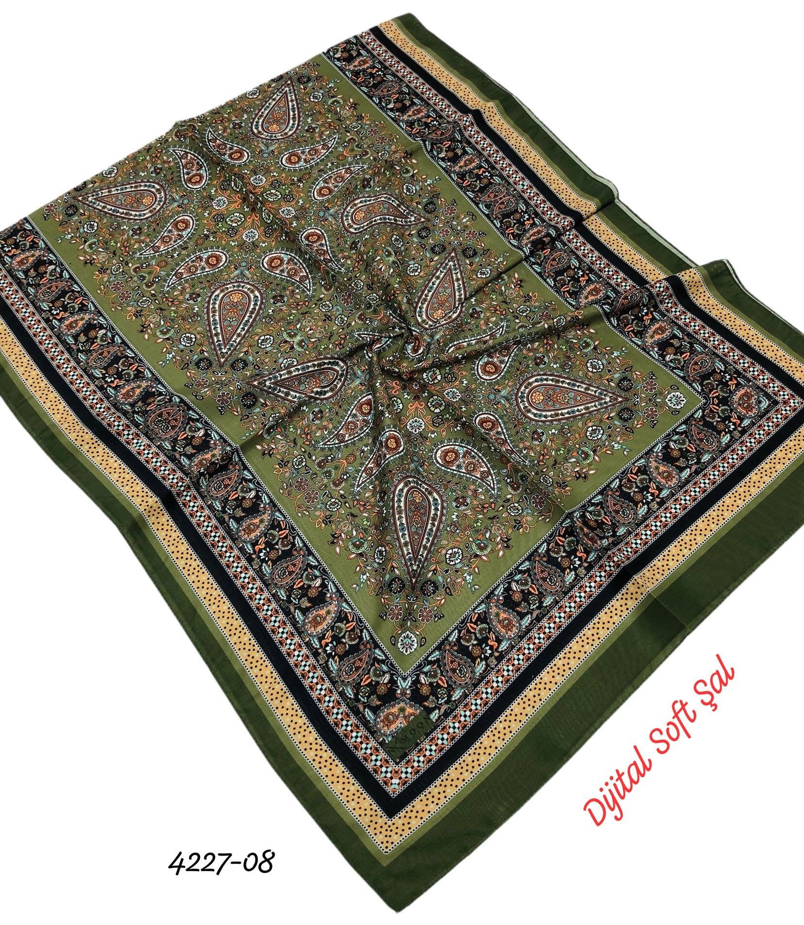 4227 Dijital Soft Şal
