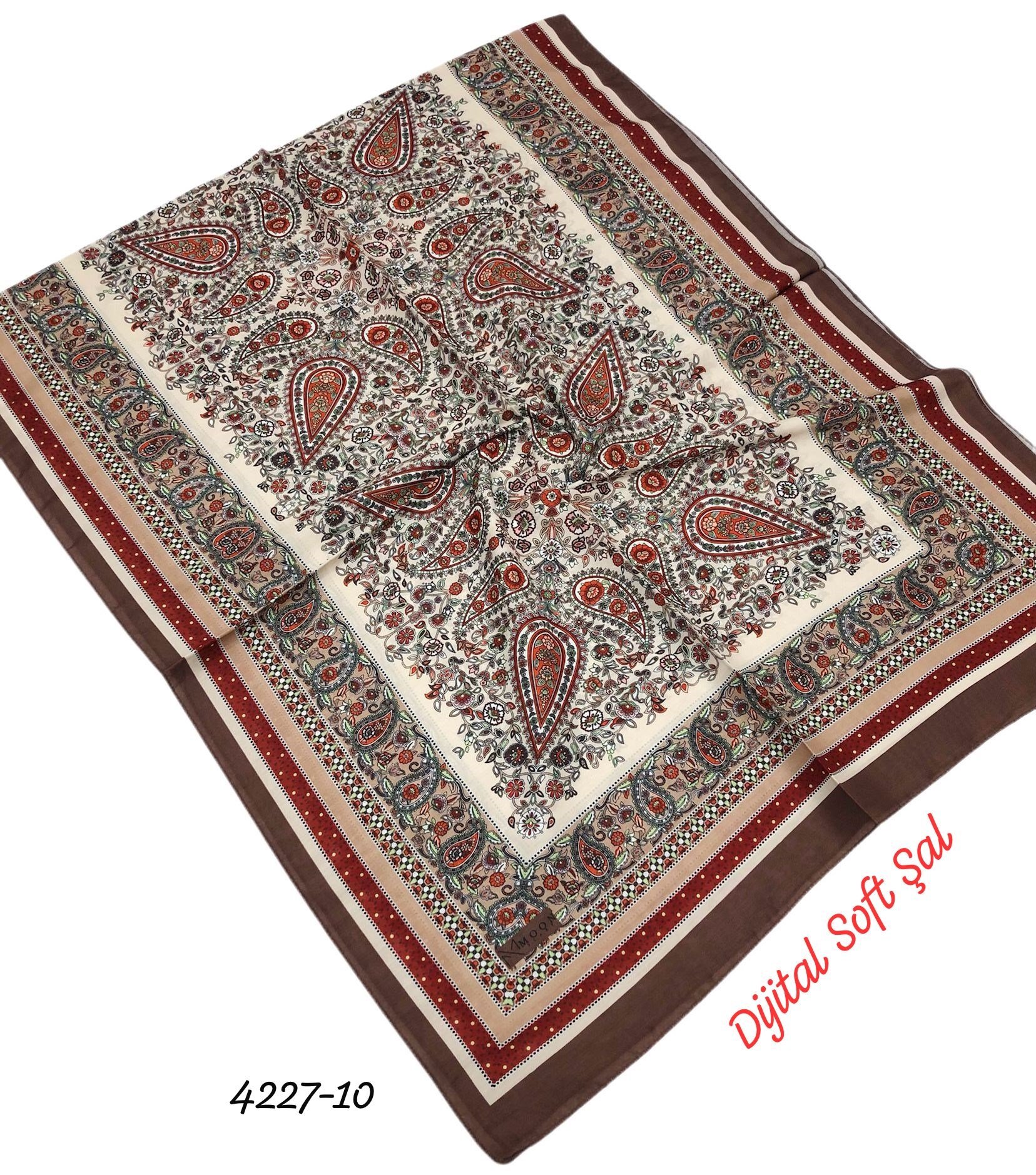 4227 Dijital Soft Şal