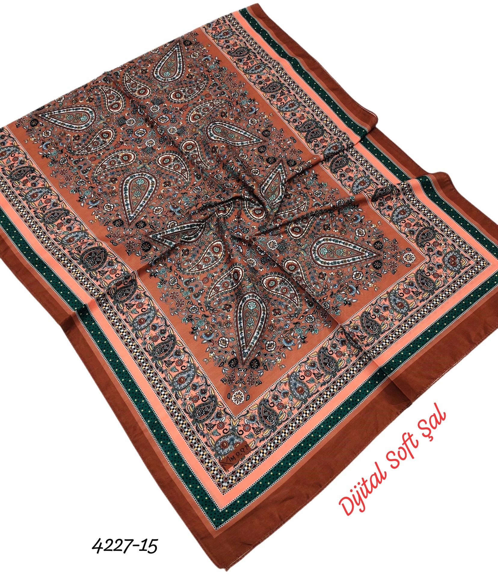 4227 Dijital Soft Şal