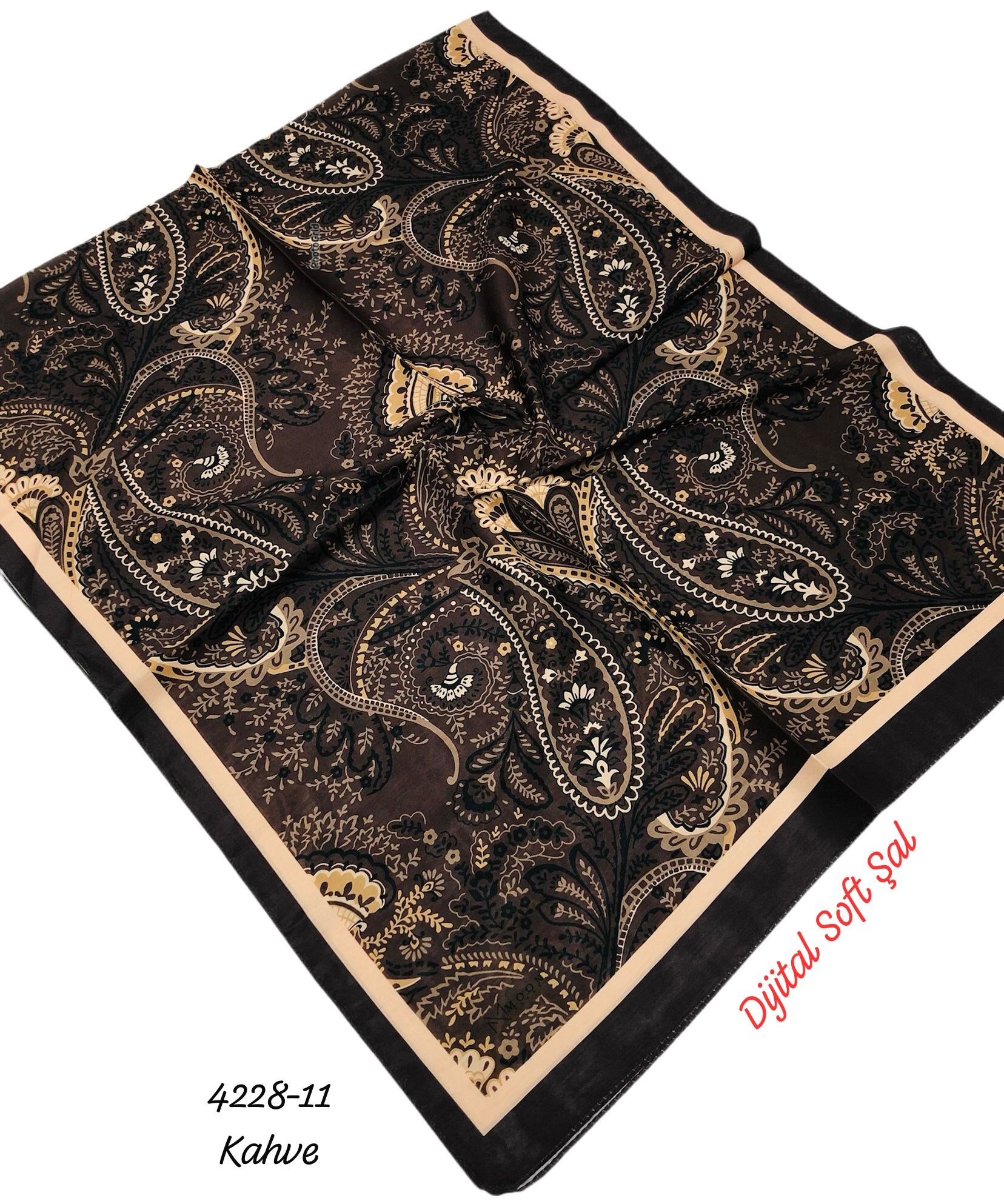 4228 Dijital Soft Şal