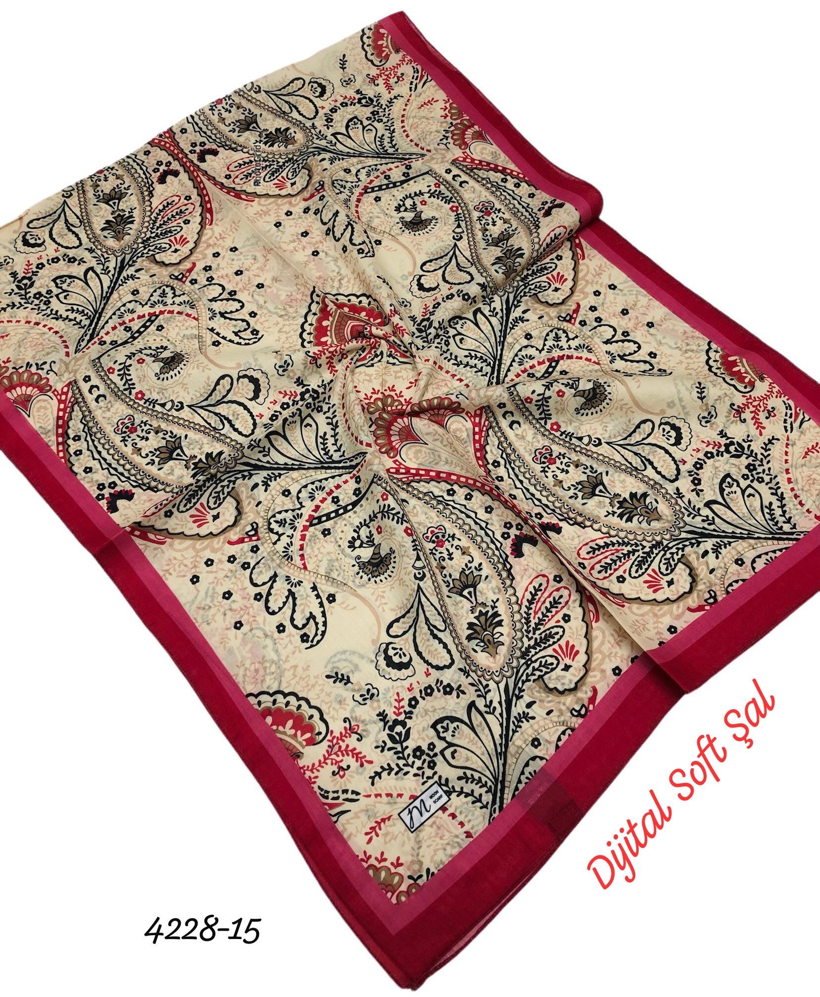 4228 Dijital Soft Şal