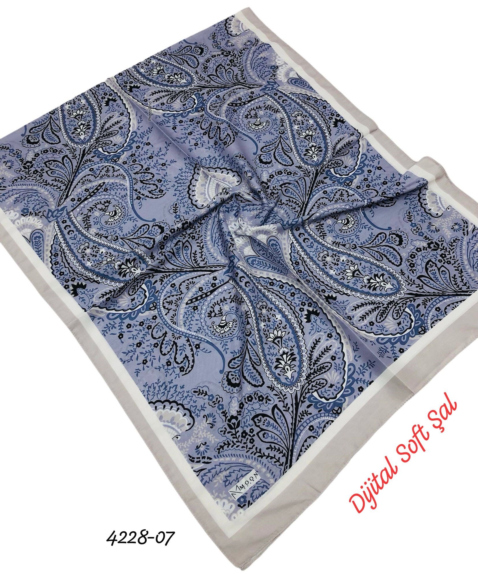 4228 Dijital Soft Şal