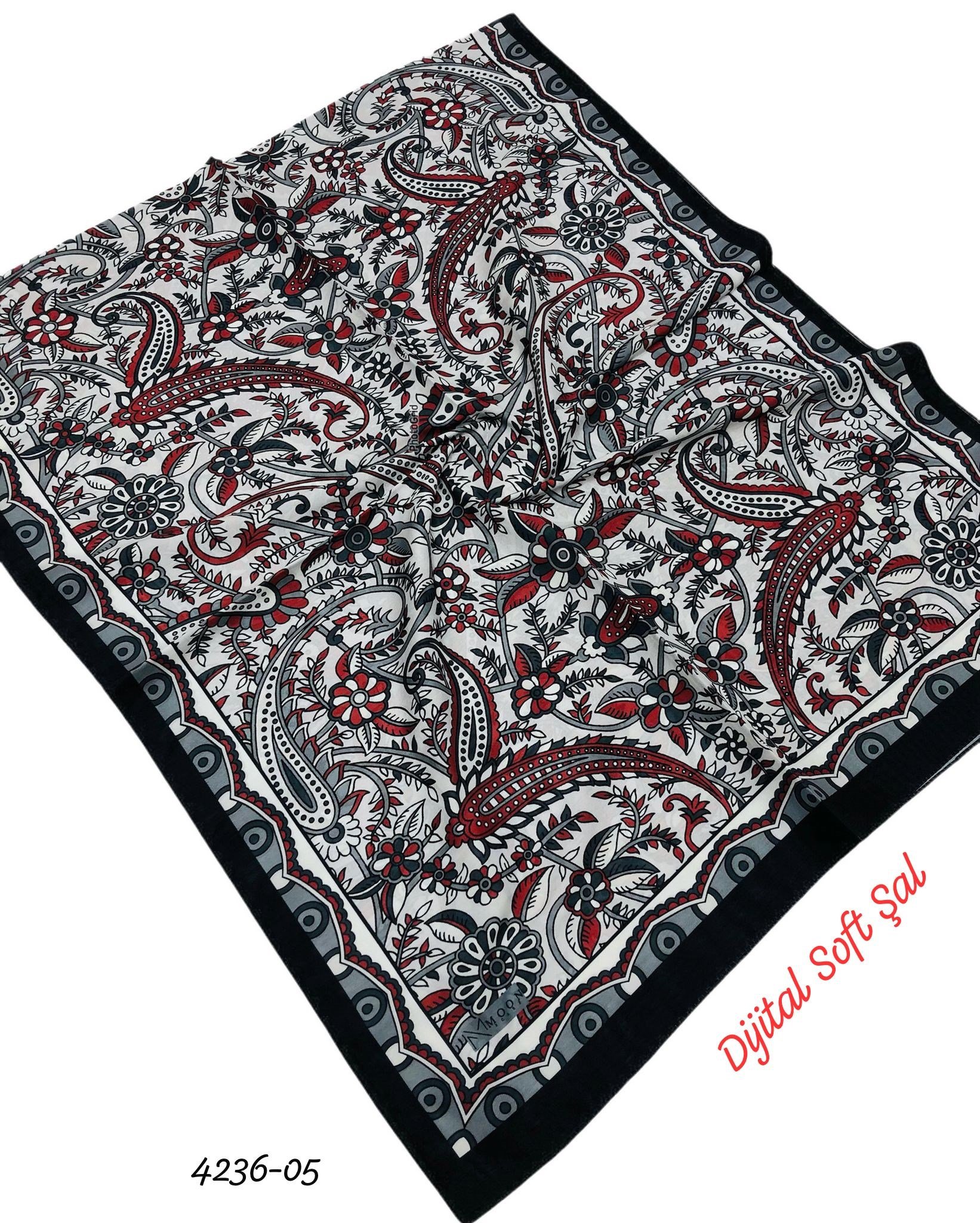 4236 Dijital Soft Şal