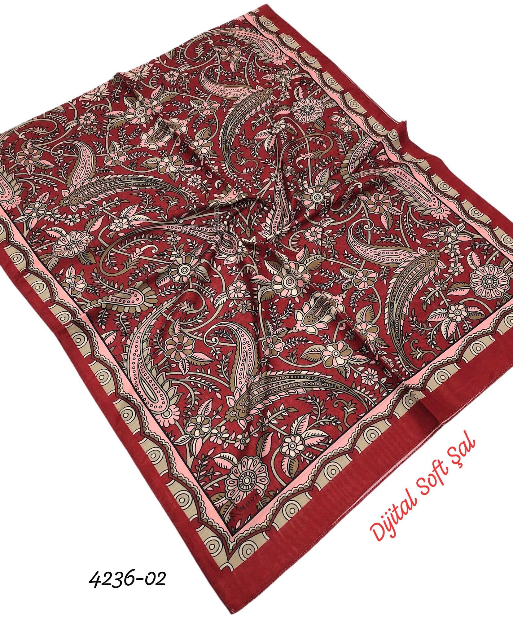 4236 Dijital Soft Şal