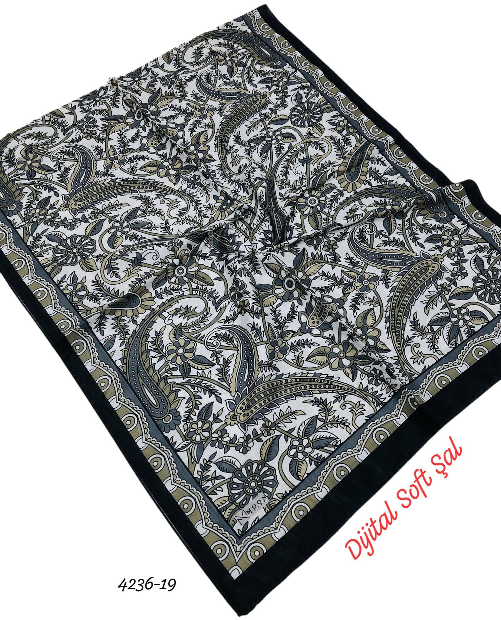 4236 Dijital Soft Şal