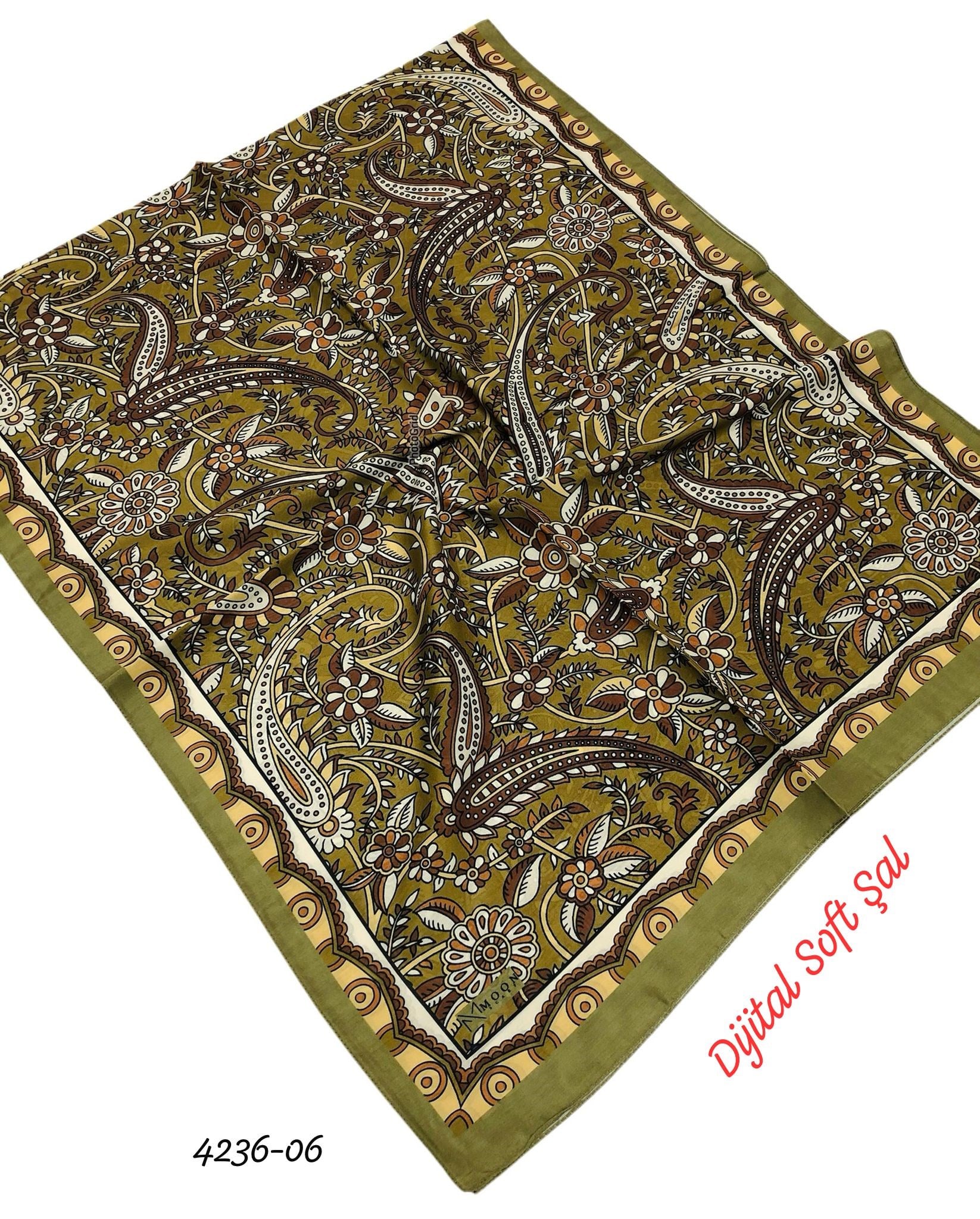 4236 Dijital Soft Şal