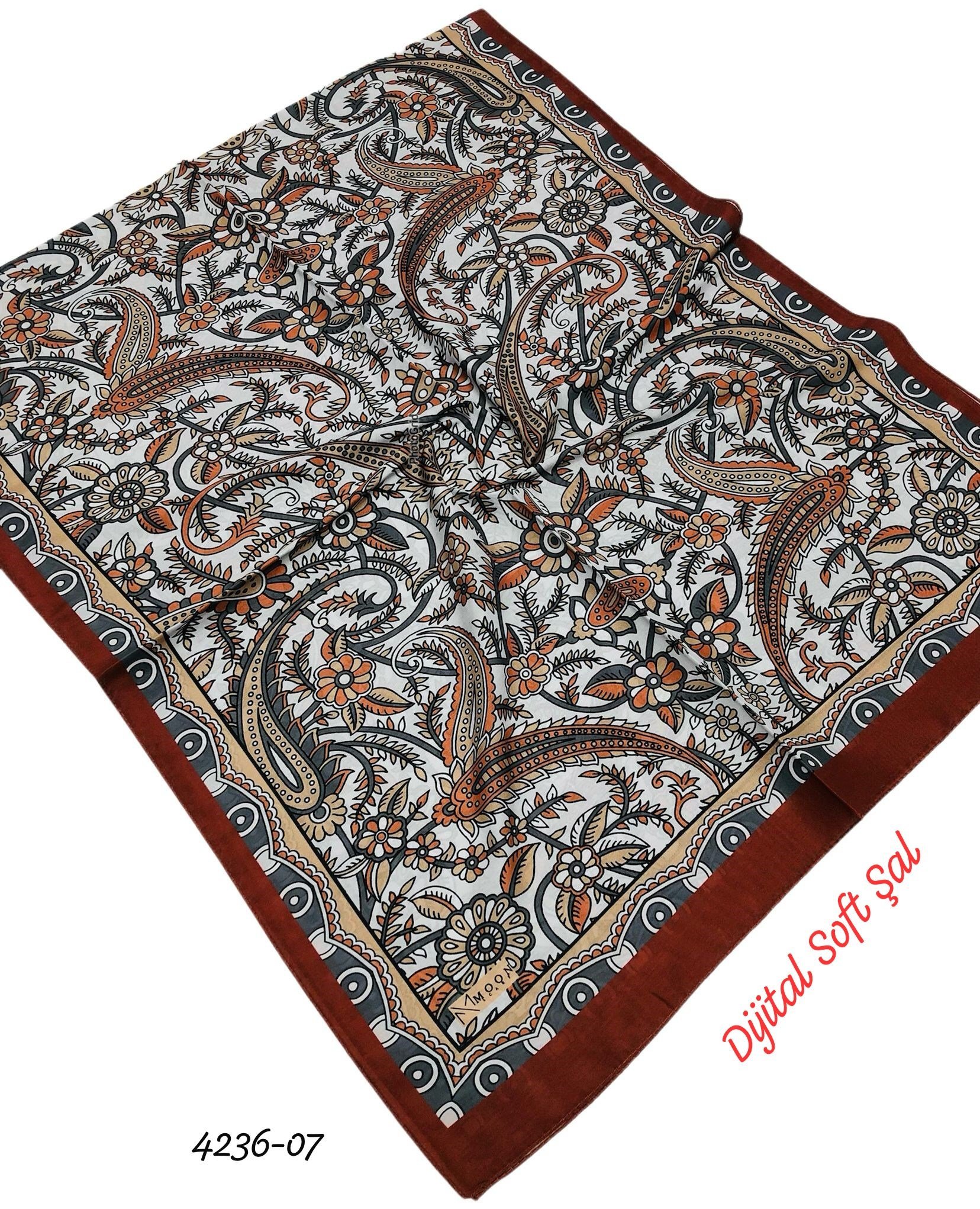 4236 Dijital Soft Şal