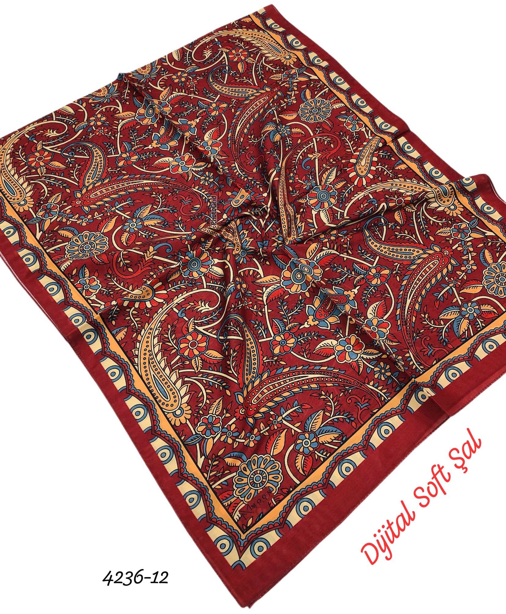 4236 Dijital Soft Şal