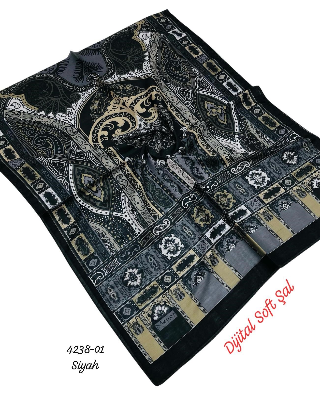 4238 Dijital Soft Şal