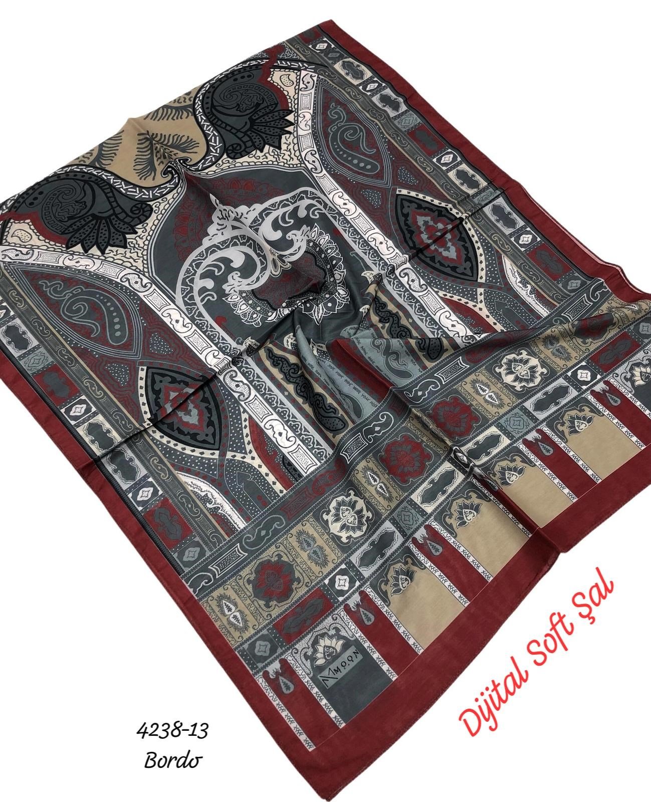 4238 Dijital Soft Şal