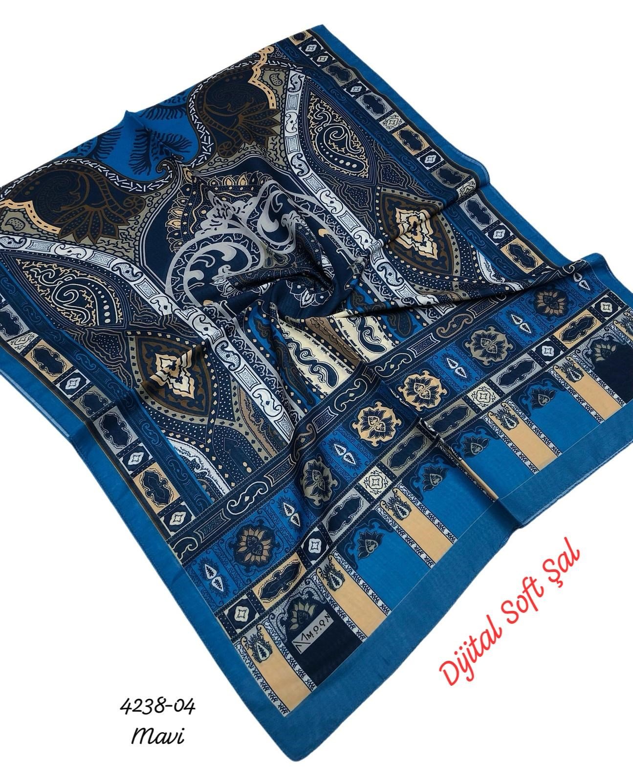 4238 Dijital Soft Şal