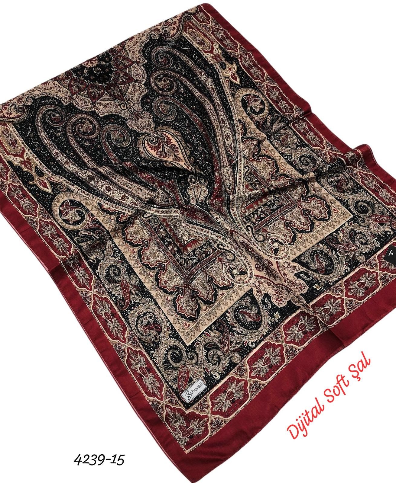 4239 Dijital Soft Şal