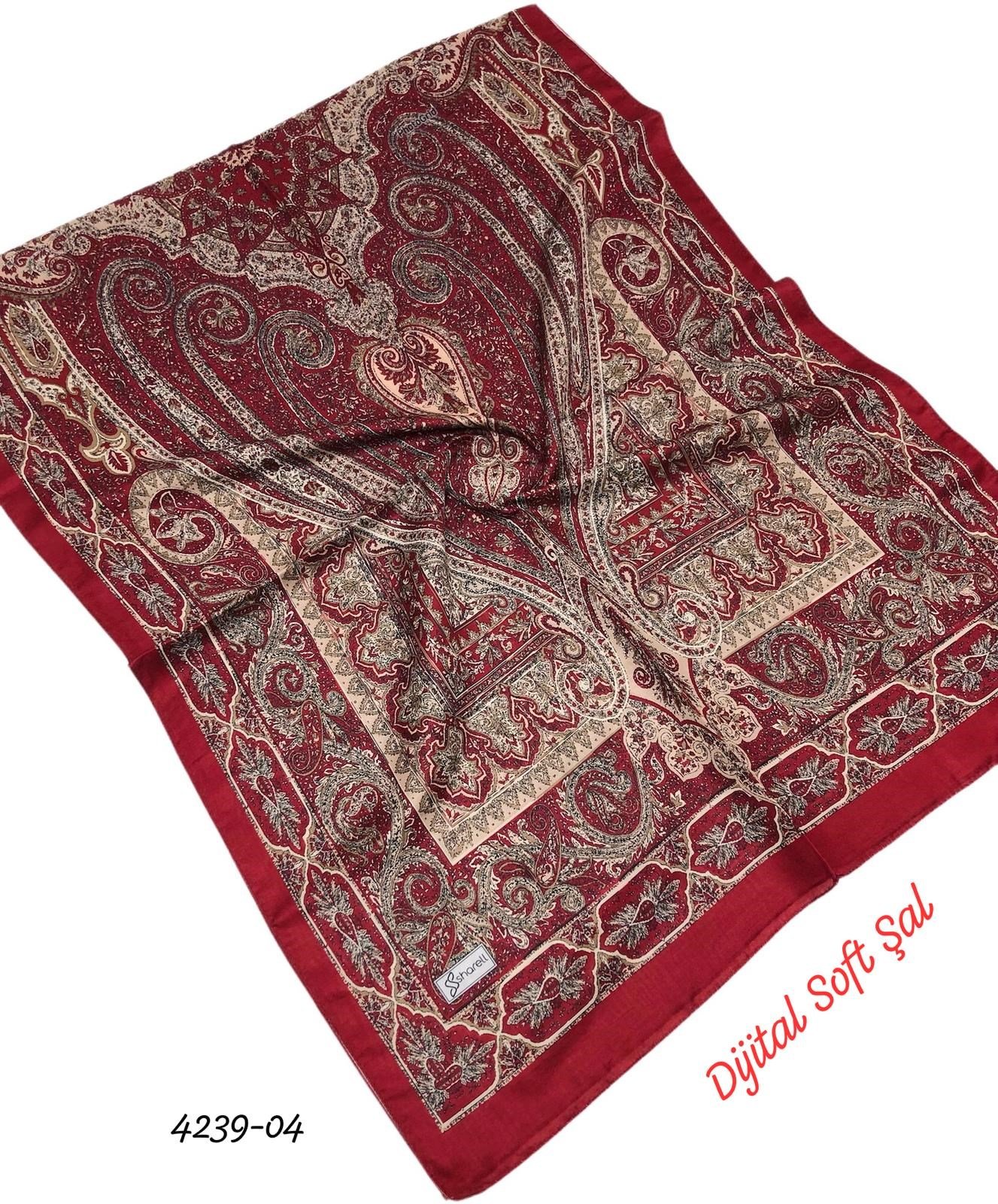 4239 Dijital Soft Şal