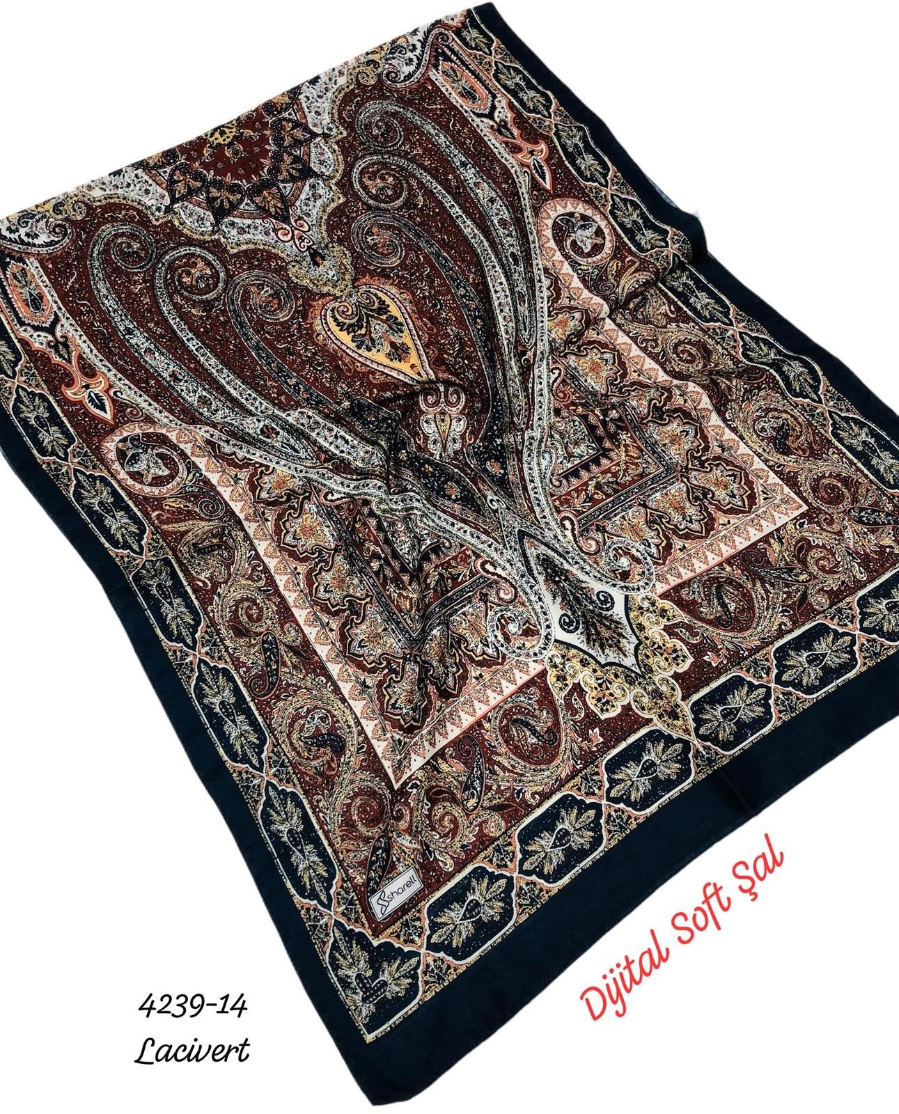 4239 Dijital Soft Şal