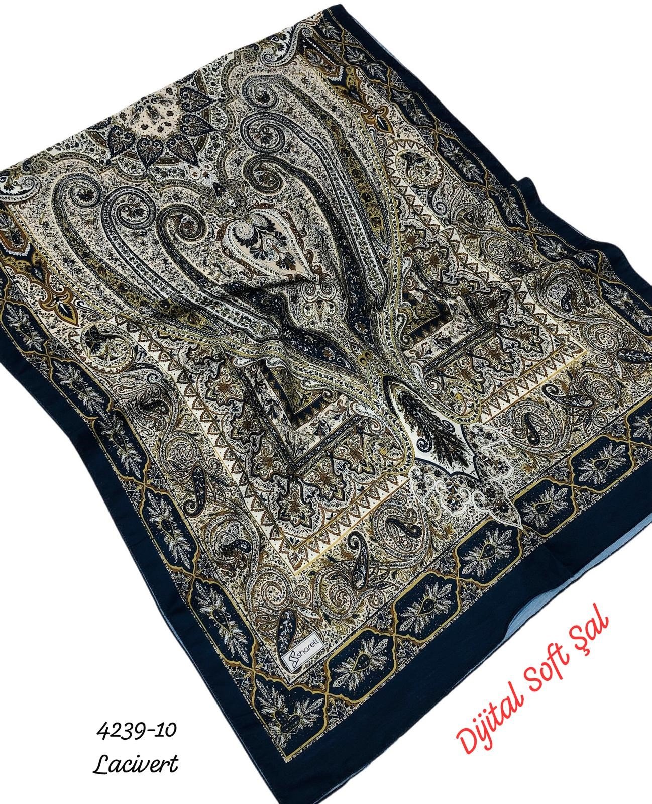 4239 Dijital Soft Şal