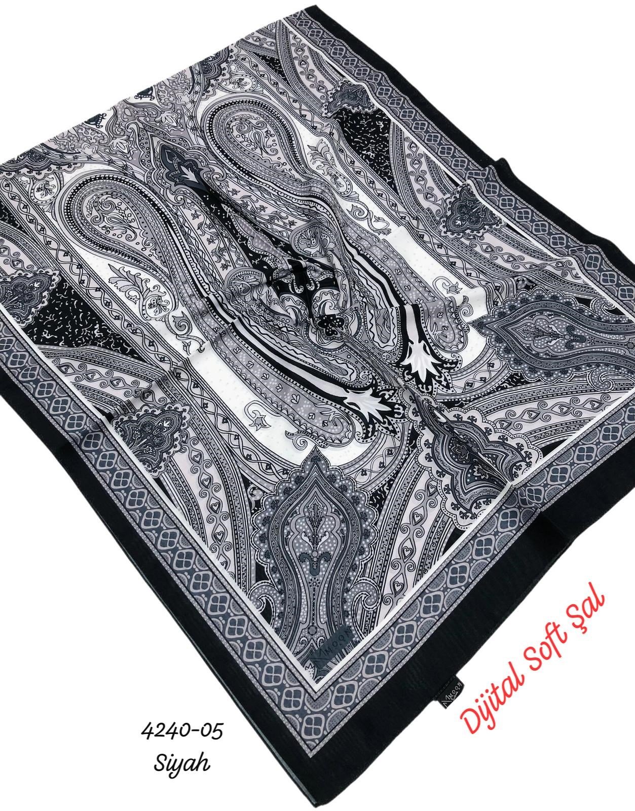 4240 Dijital Soft Şal