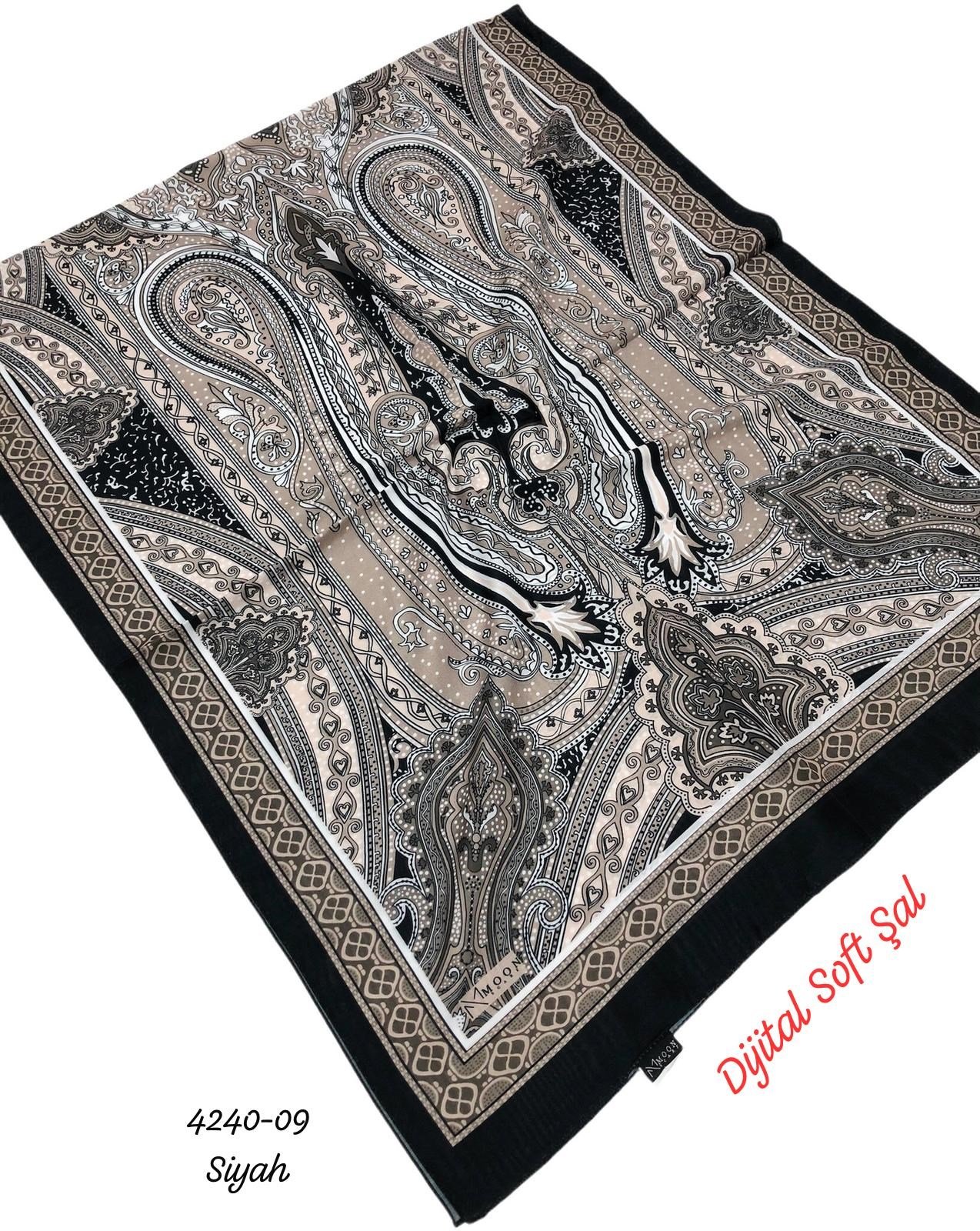 4240 Dijital Soft Şal