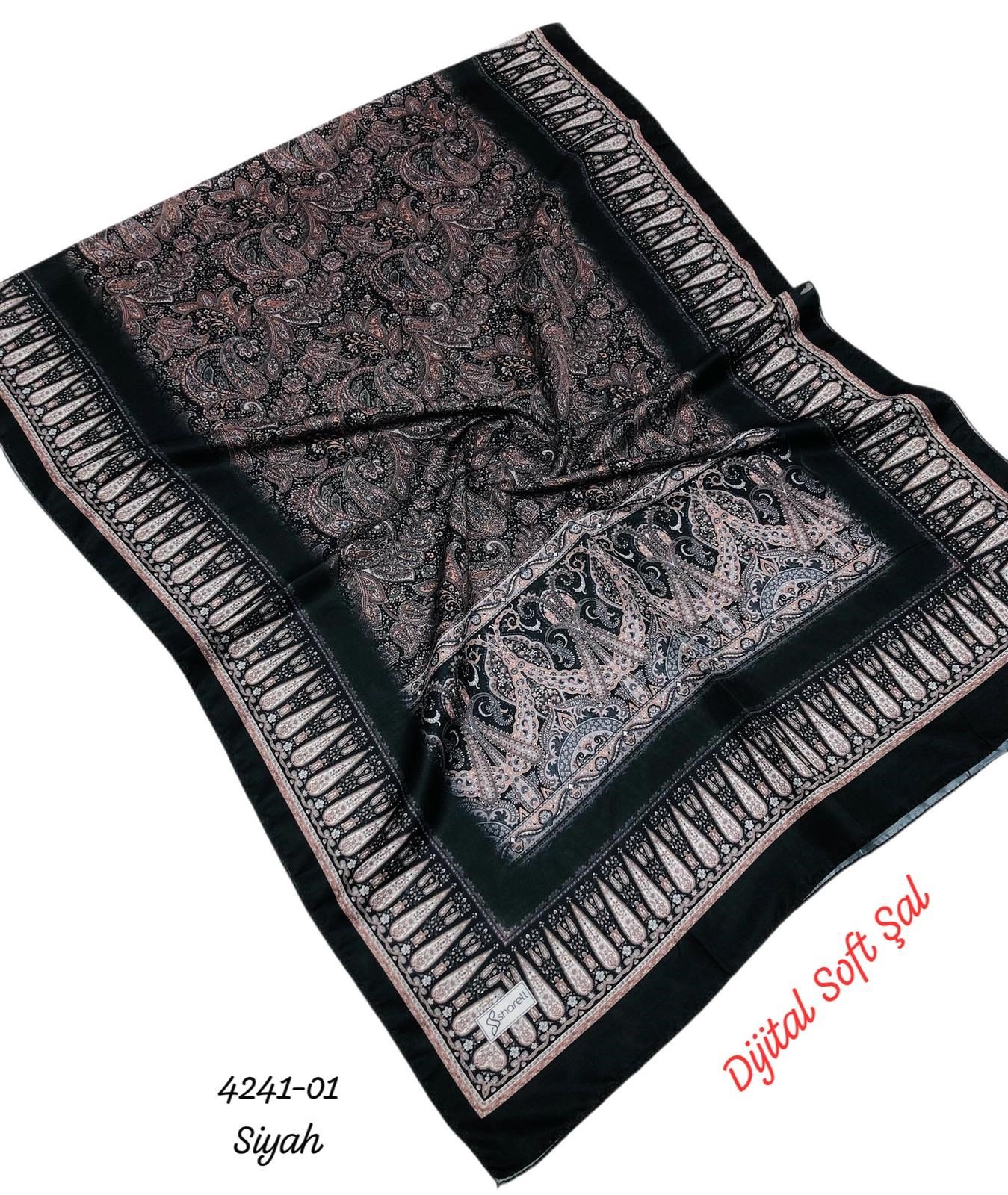 4241 Dijital Soft Şal