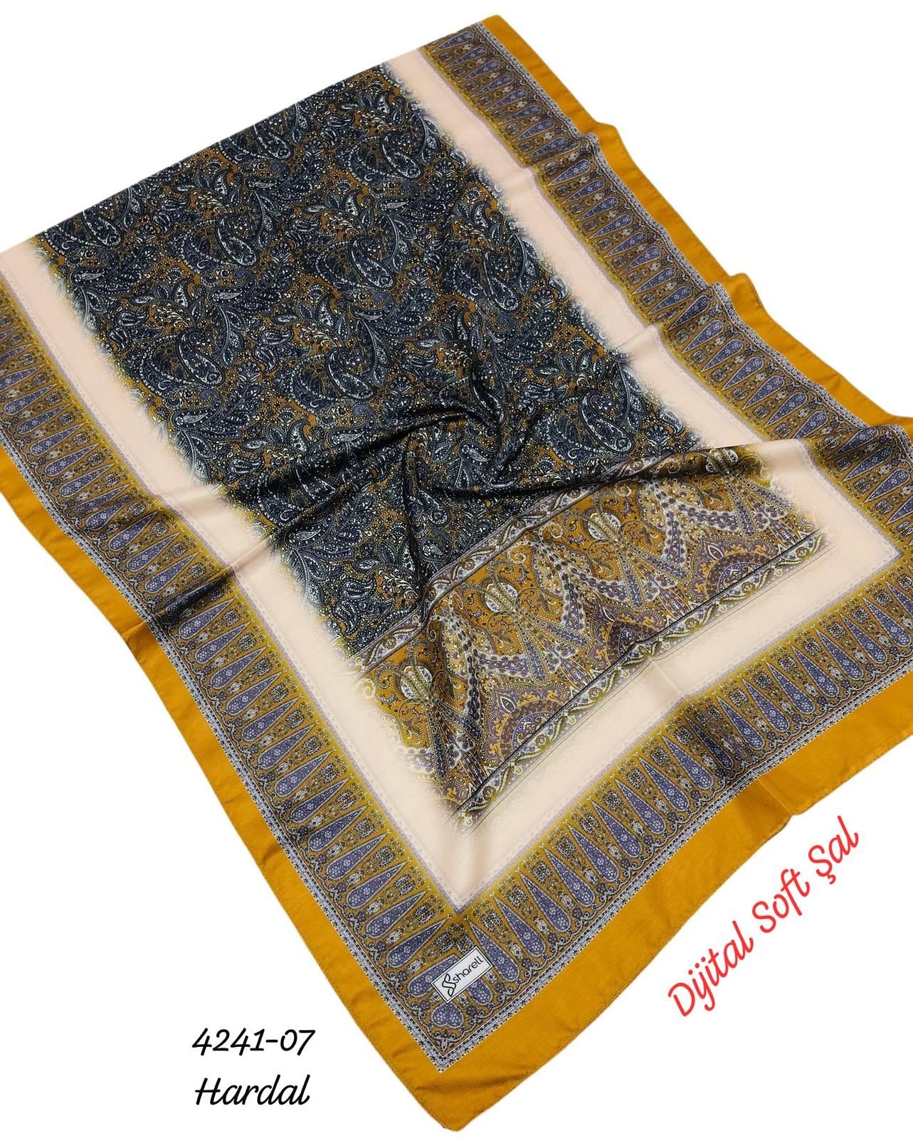 4241 Dijital Soft Şal