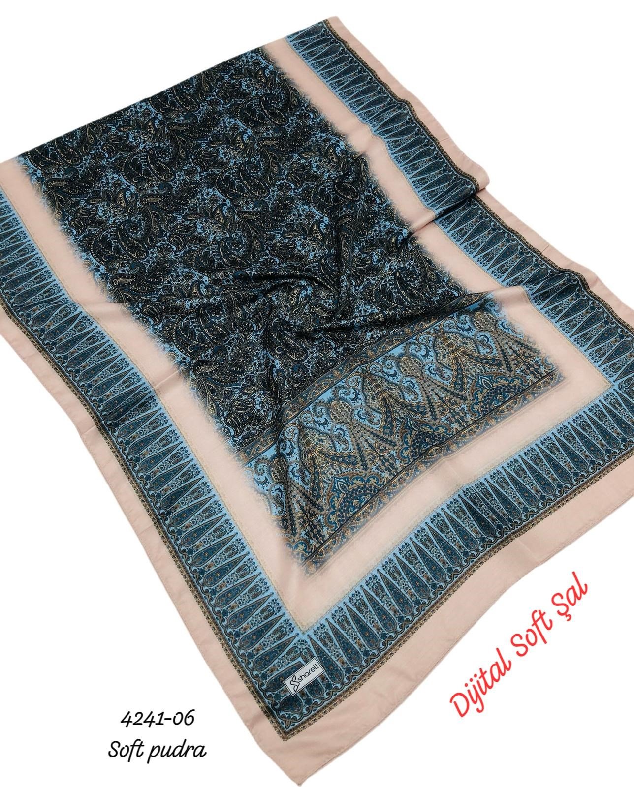 4241 Dijital Soft Şal