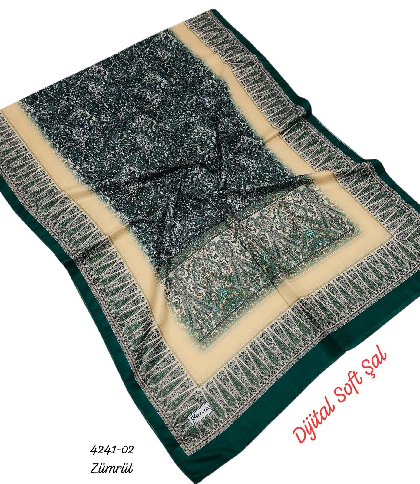4241 Dijital Soft Şal