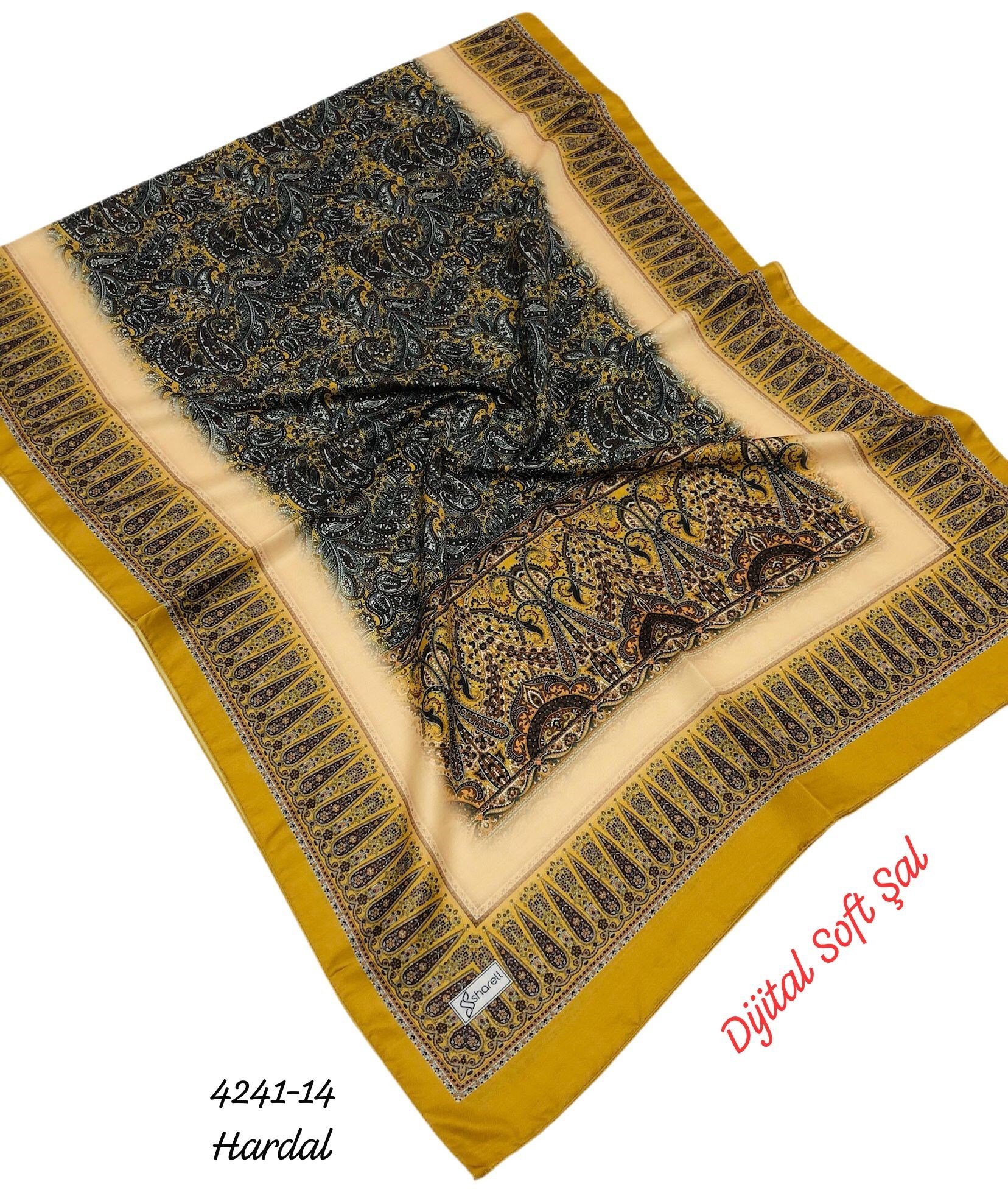 4241 Dijital Soft Şal