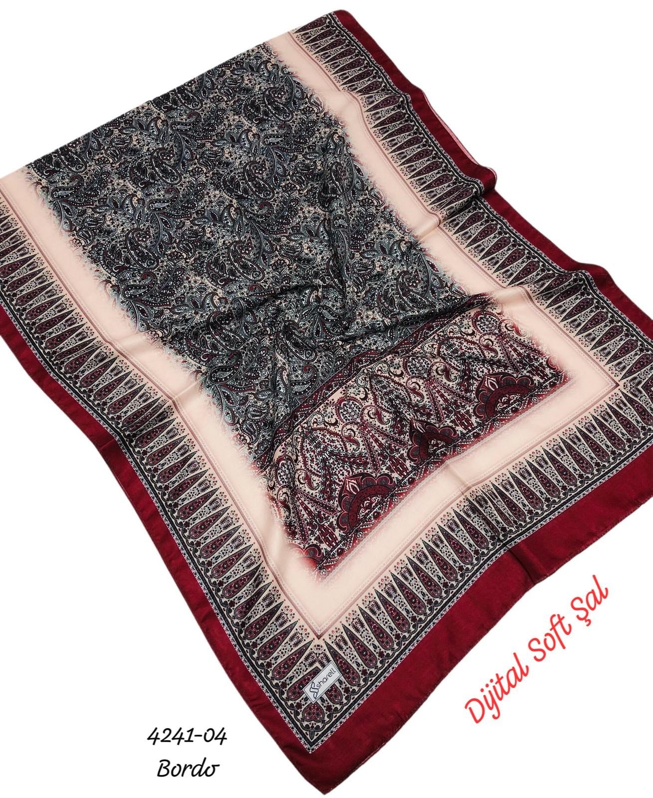4241 Dijital Soft Şal