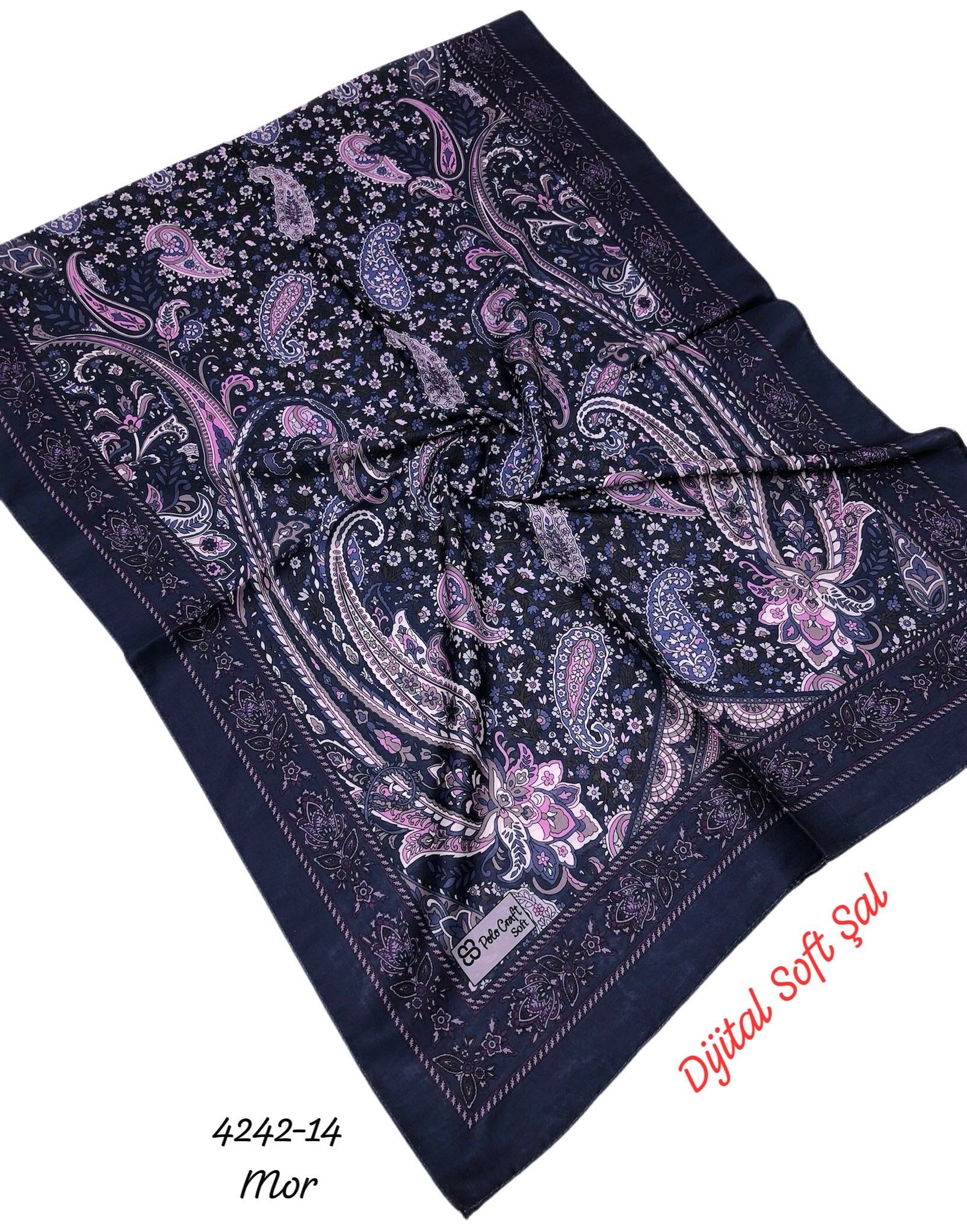 4242 Dijital Soft Şal