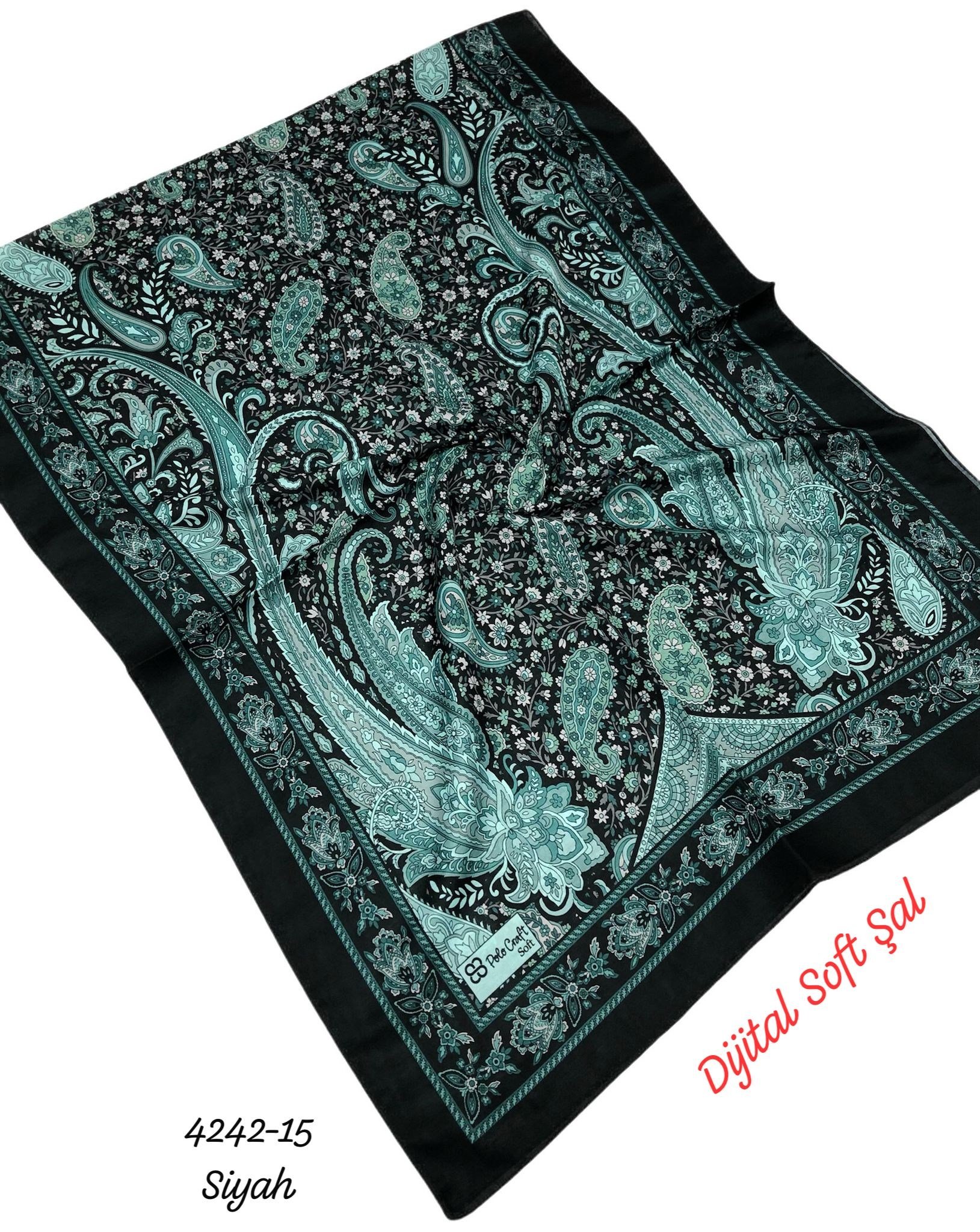 4242 Dijital Soft Şal
