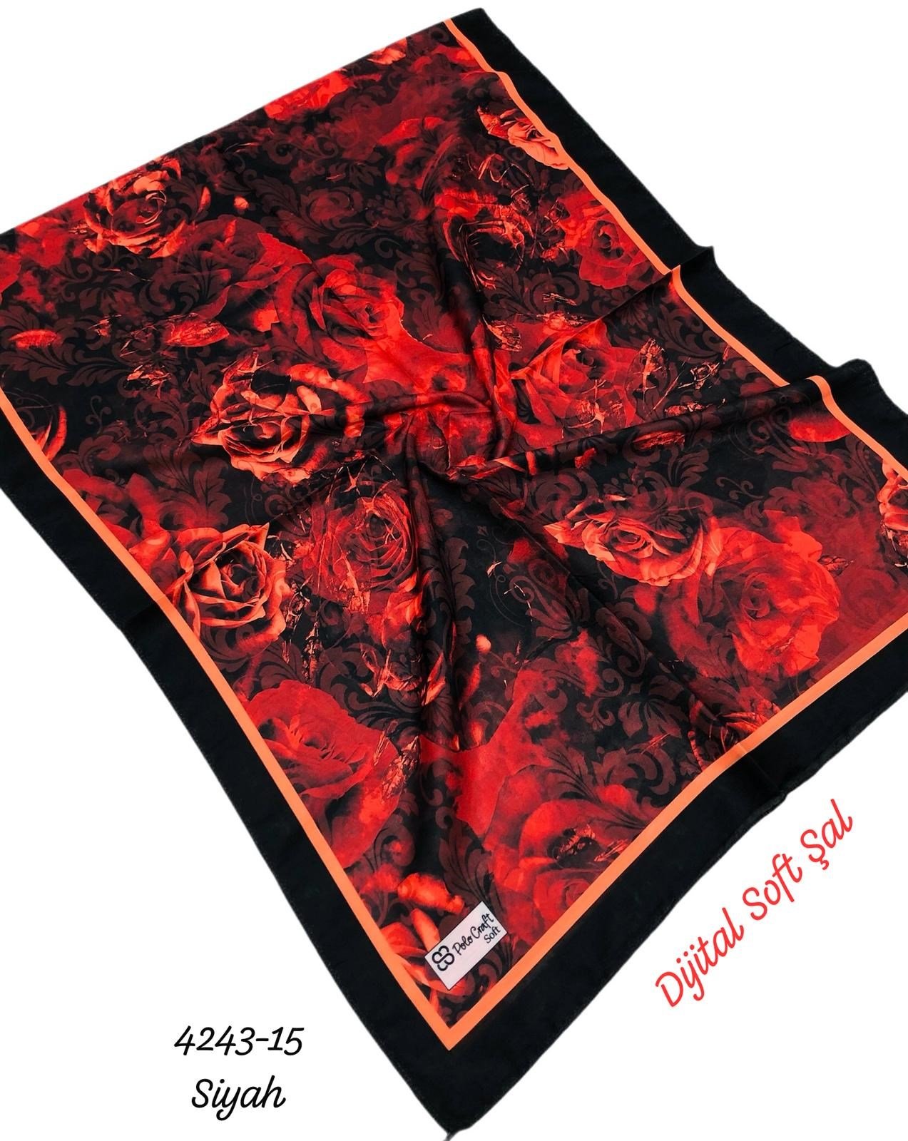 4243 Dijital Soft Şal