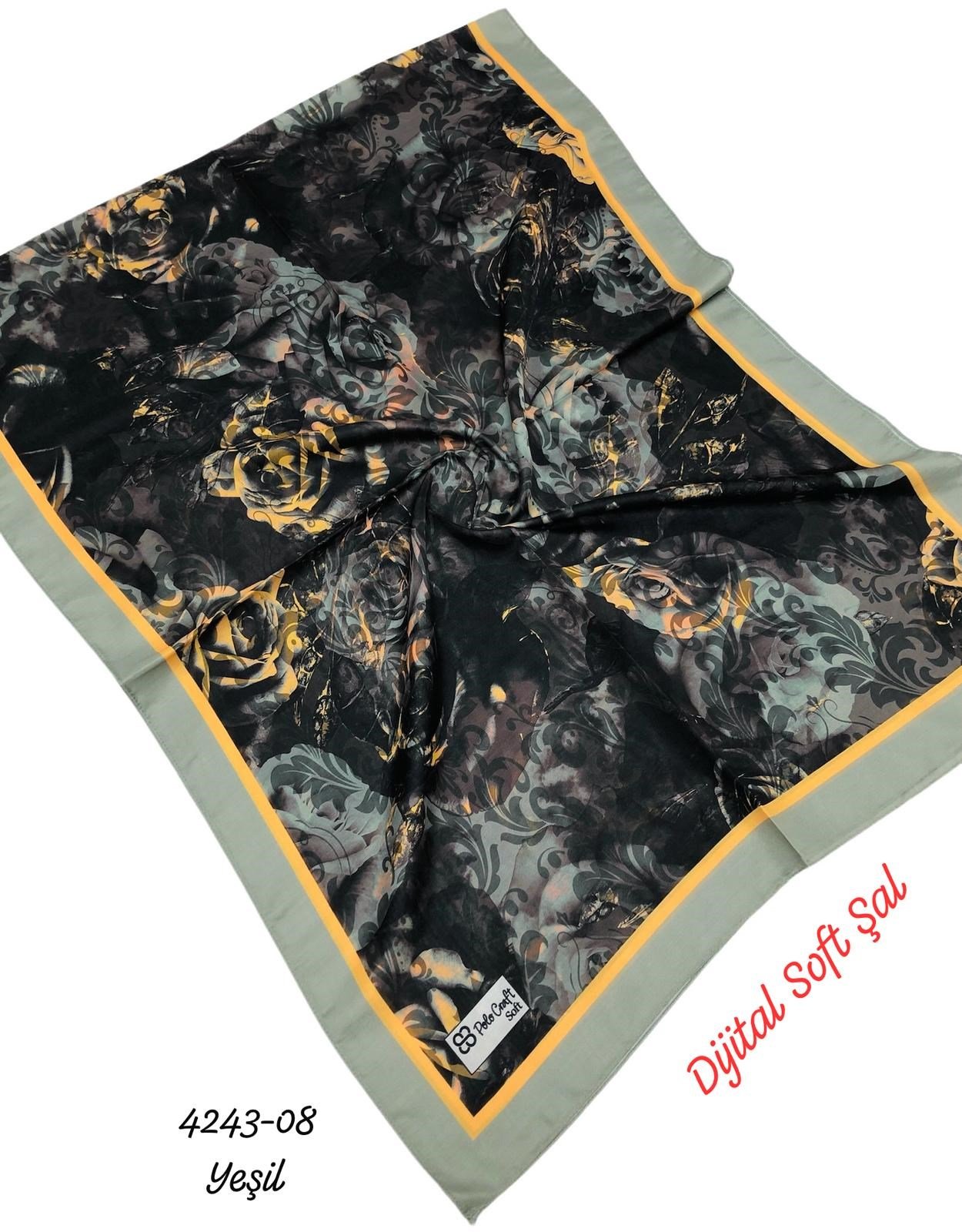 4243 Dijital Soft Şal