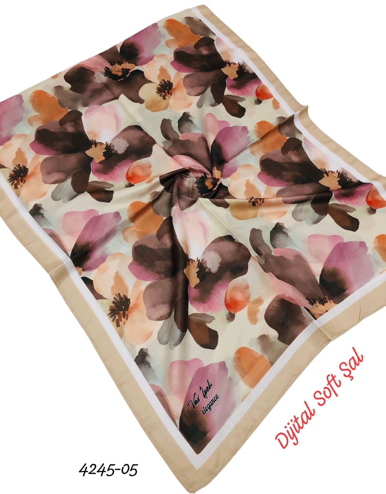 4245 Dijital Soft Şal