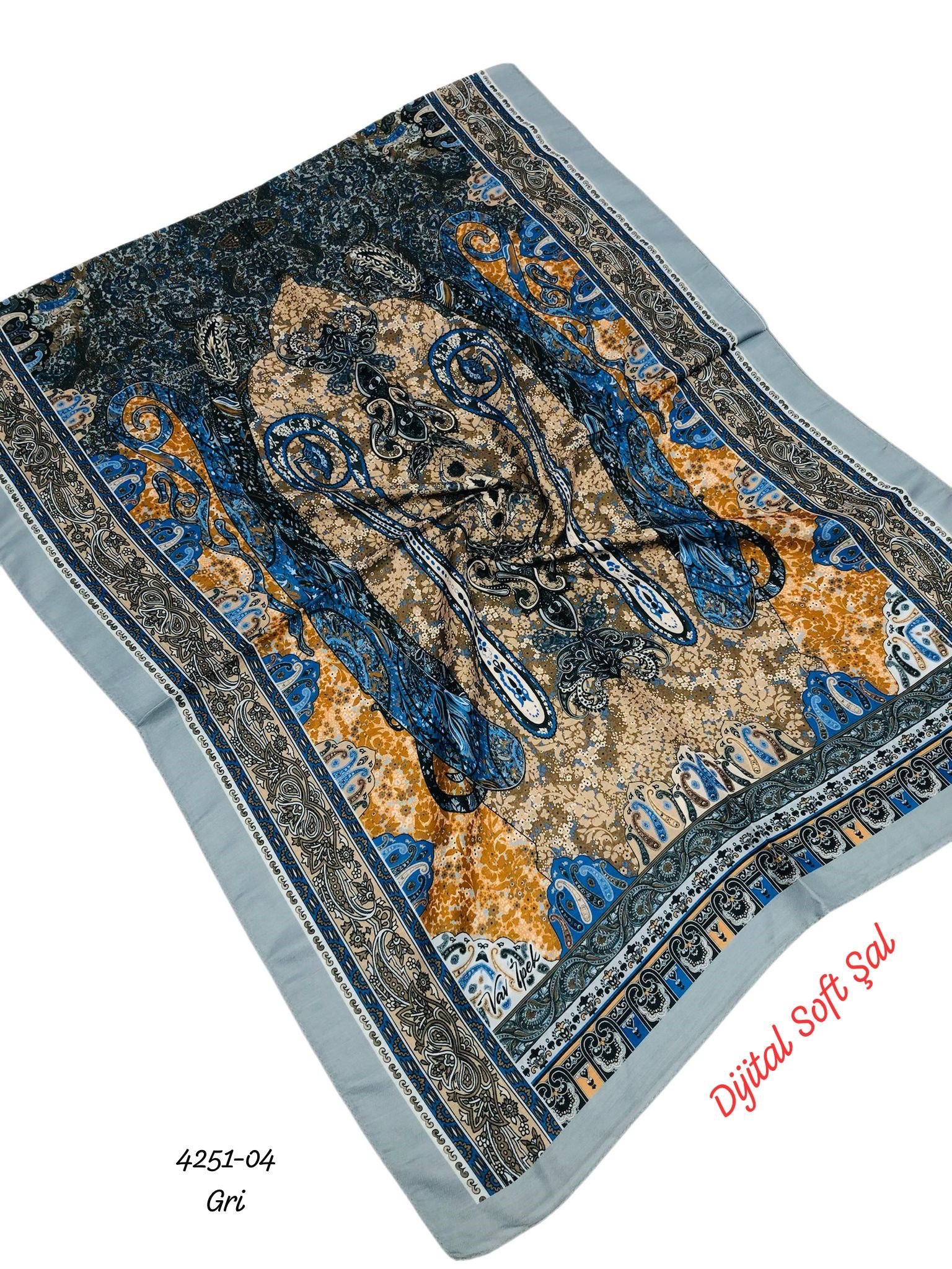 4251 Dijital Soft Şal