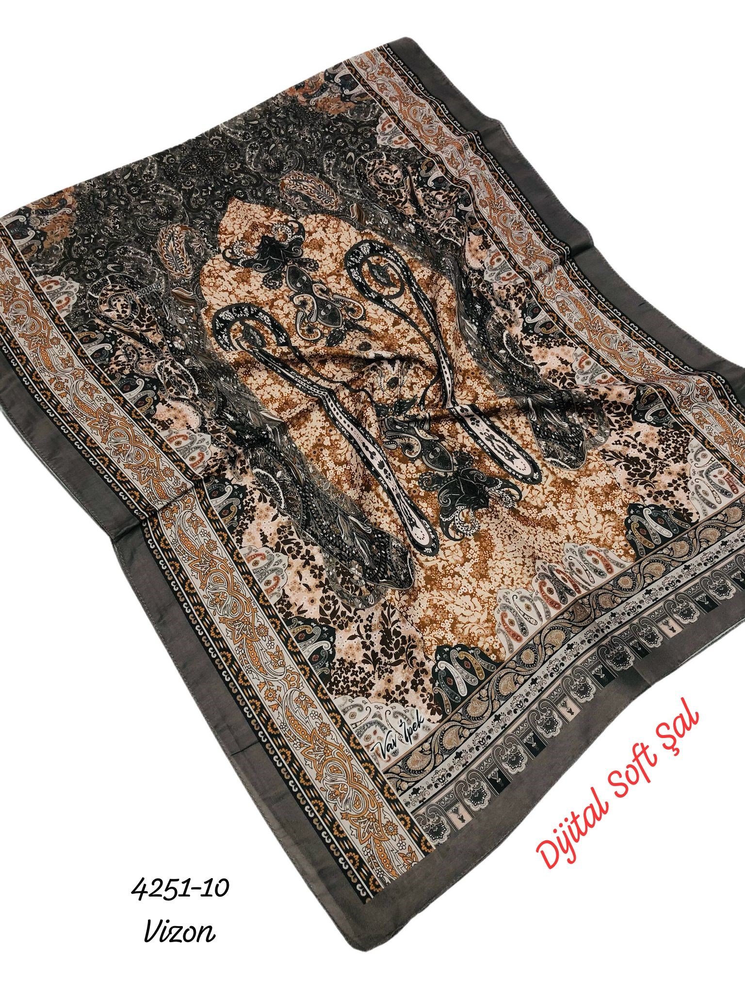 4251 Dijital Soft Şal