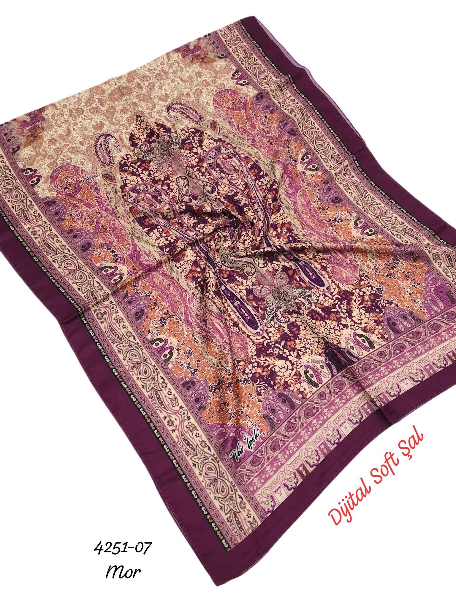 4251 Dijital Soft Şal