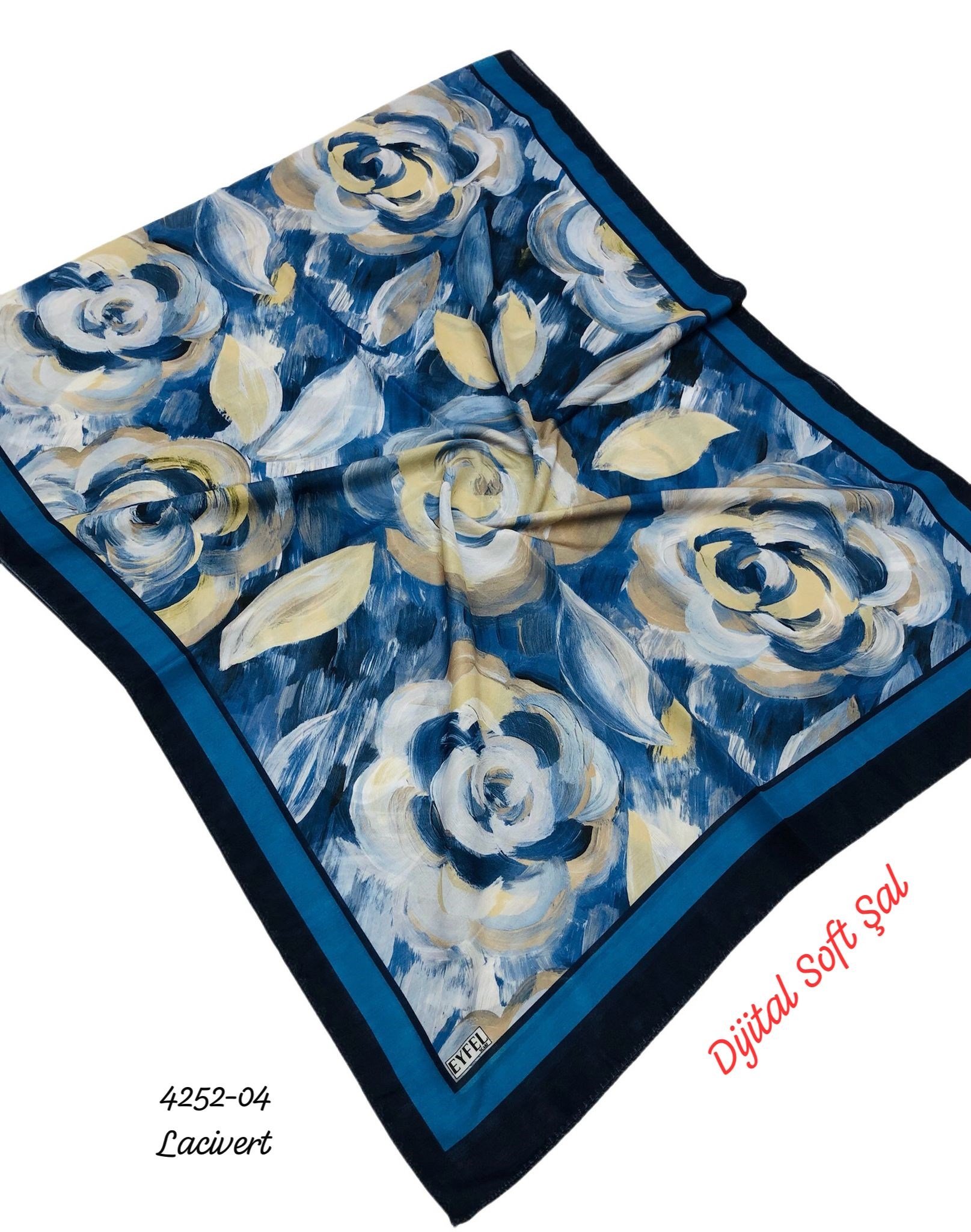 4252 Dijital Soft Şal