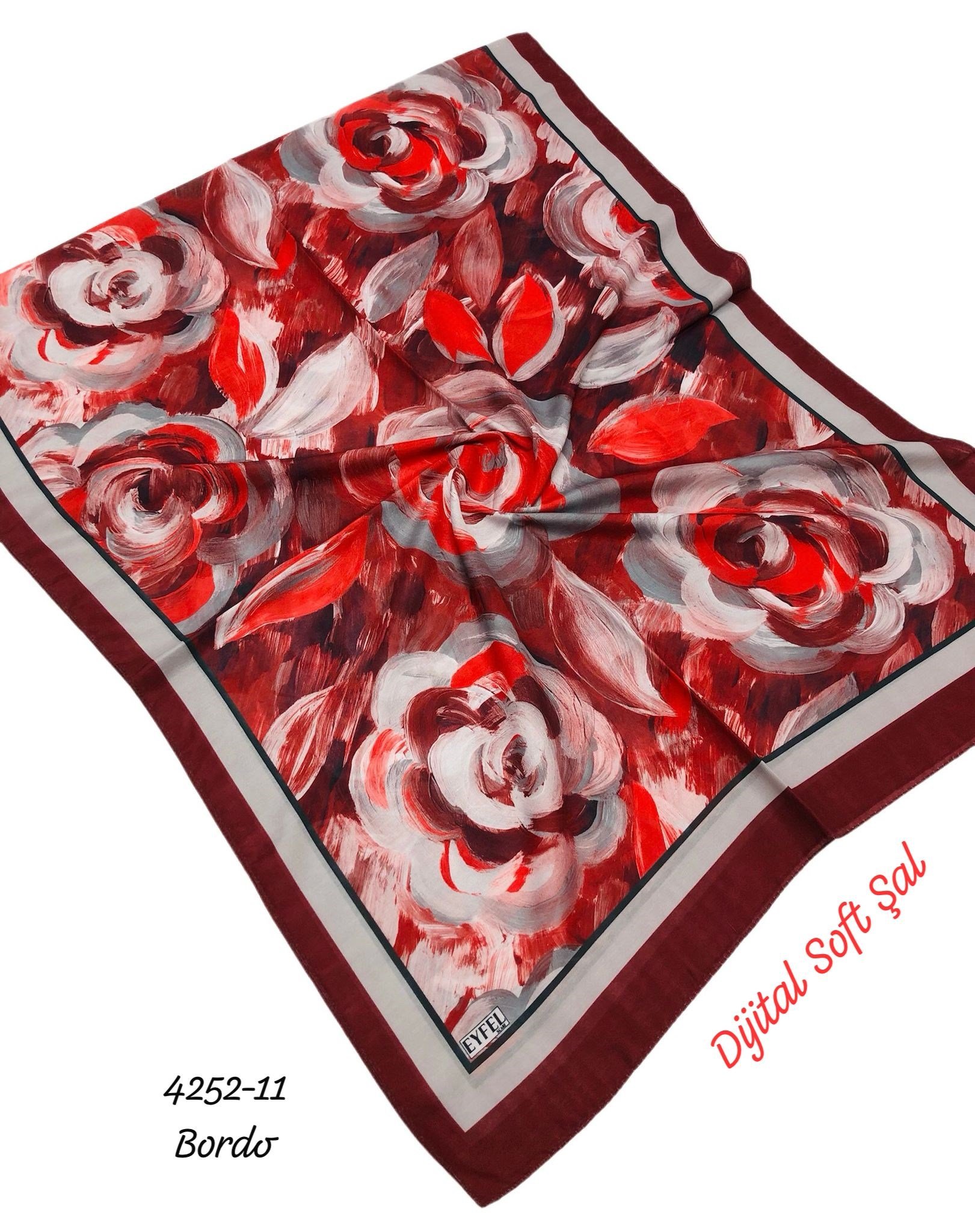 4252 Dijital Soft Şal