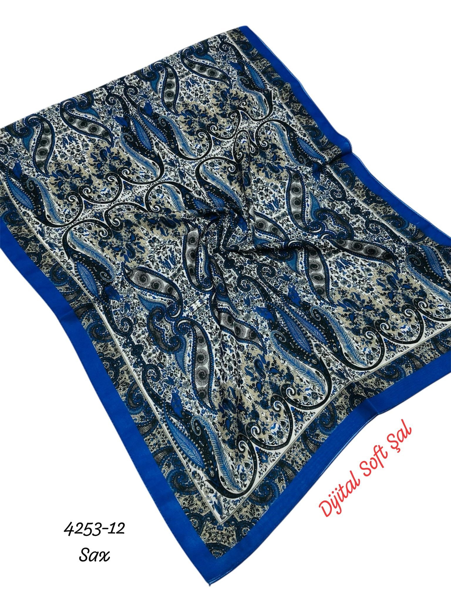 4253 Dijital Soft Şal