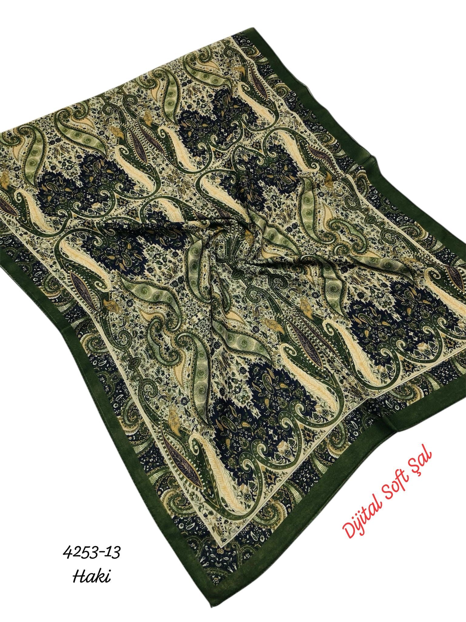 4253 Dijital Soft Şal