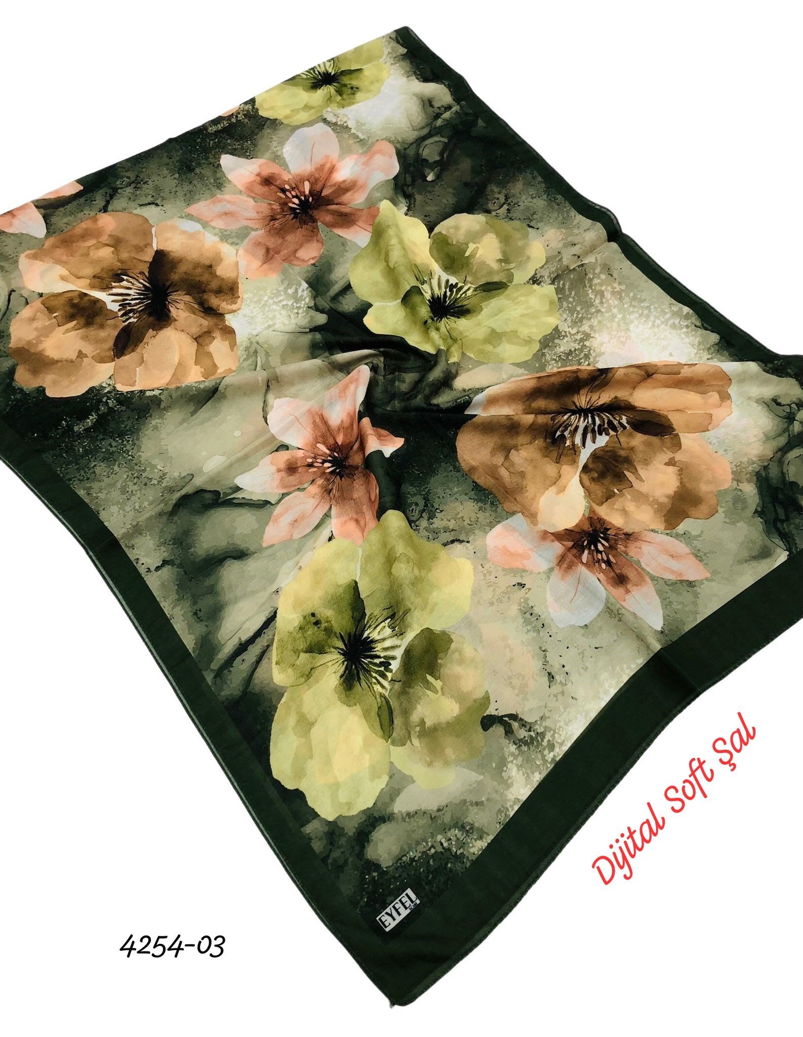 4254 Dijital Soft Şal