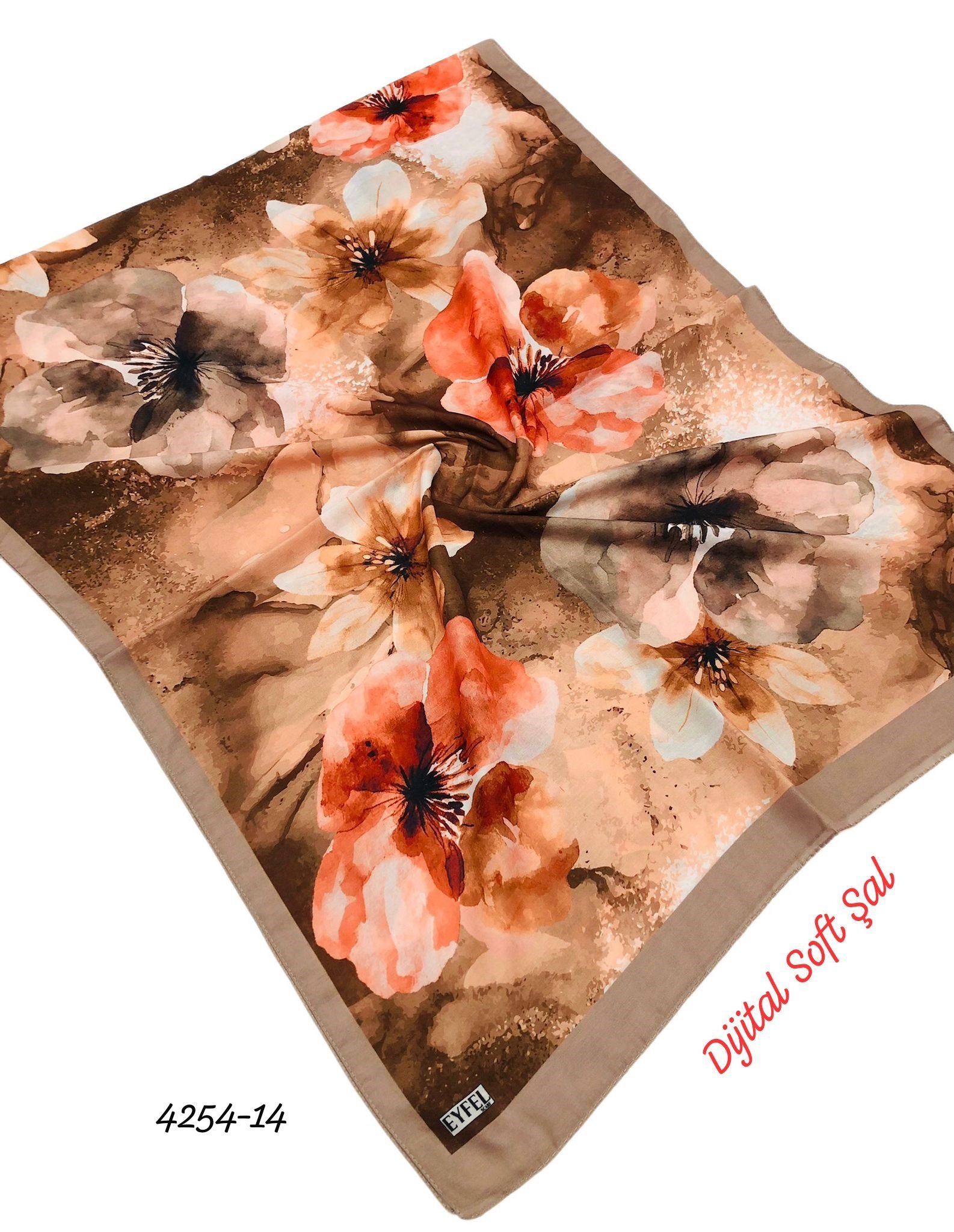 4254 Dijital Soft Şal